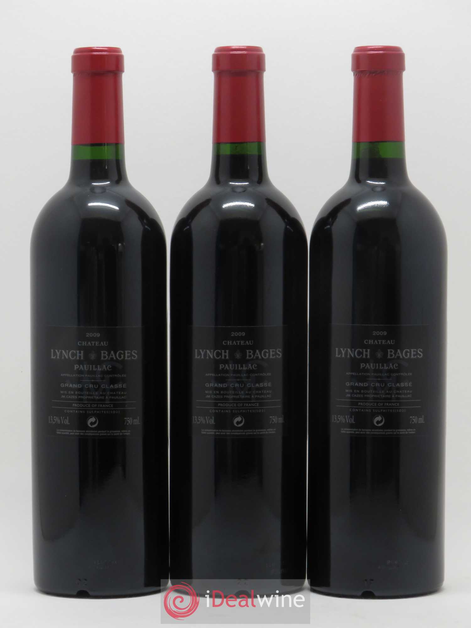 Château Lynch Bages 5ème Grand Cru Classé 2009 - Lot de 6 bouteilles - 2