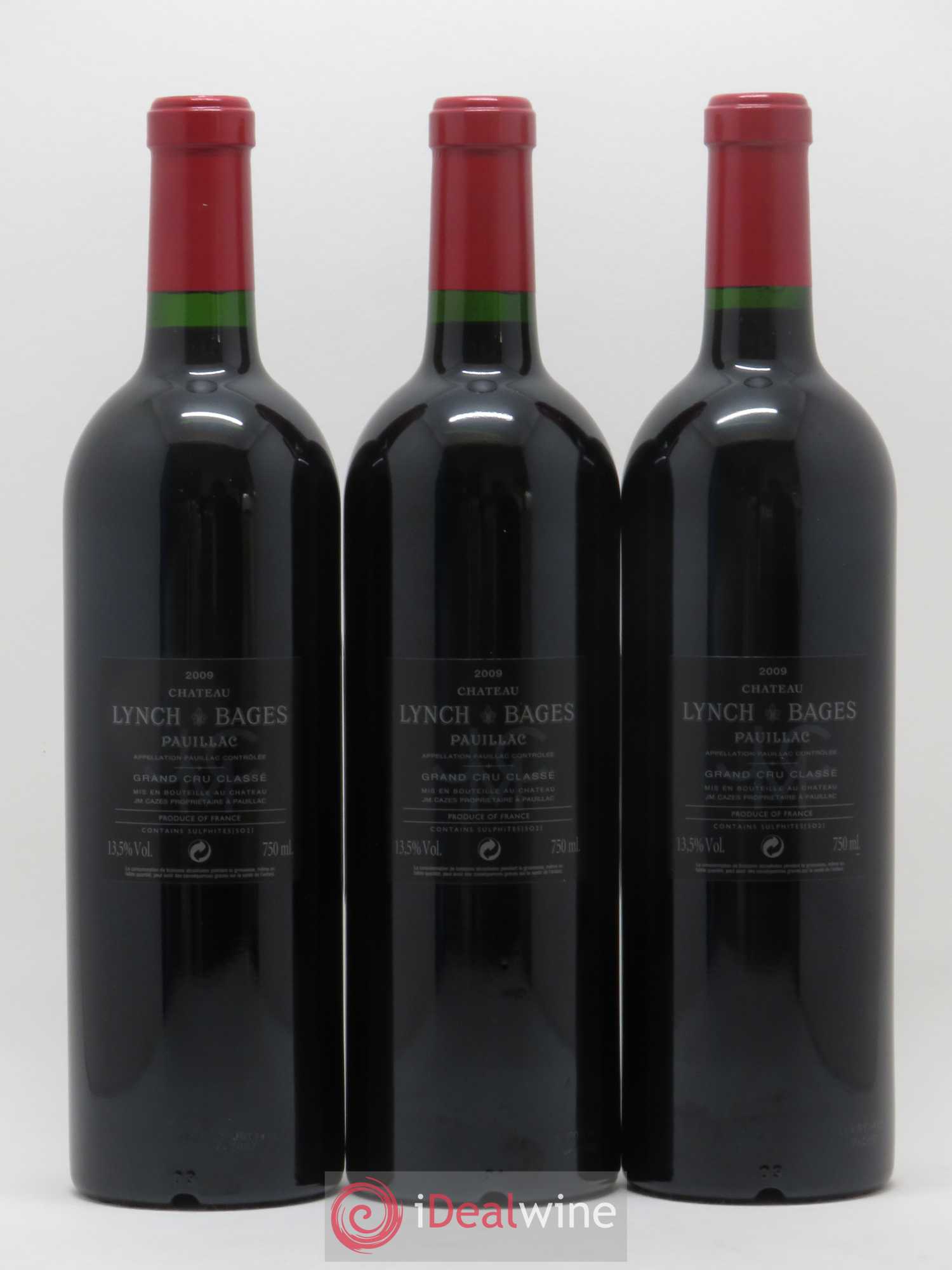 Château Lynch Bages 5ème Grand Cru Classé 2009 - Lot de 6 bouteilles - 4