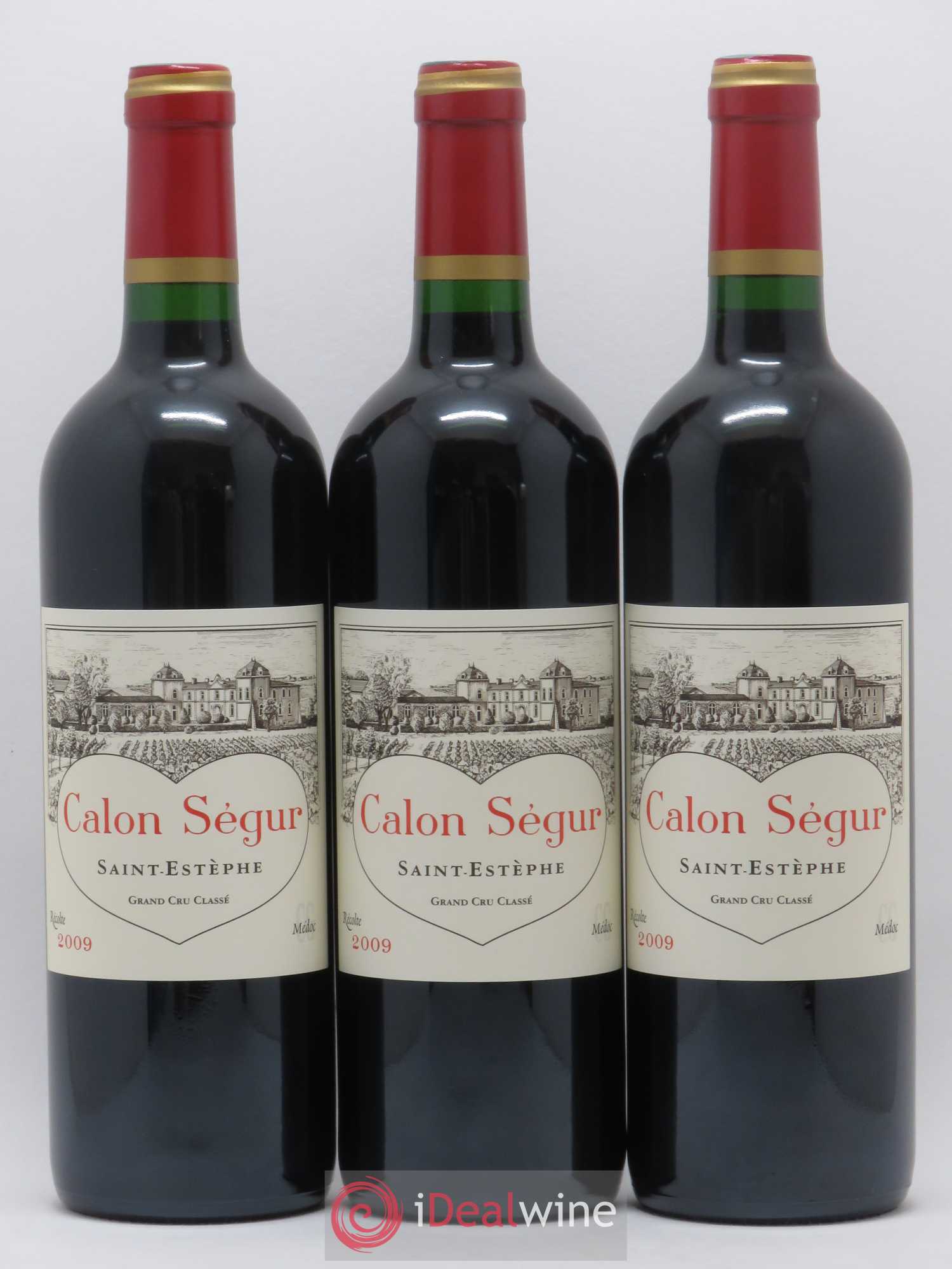 Château Calon Ségur 3ème Grand Cru Classé 2009 - Lot de 6 bouteilles - 1