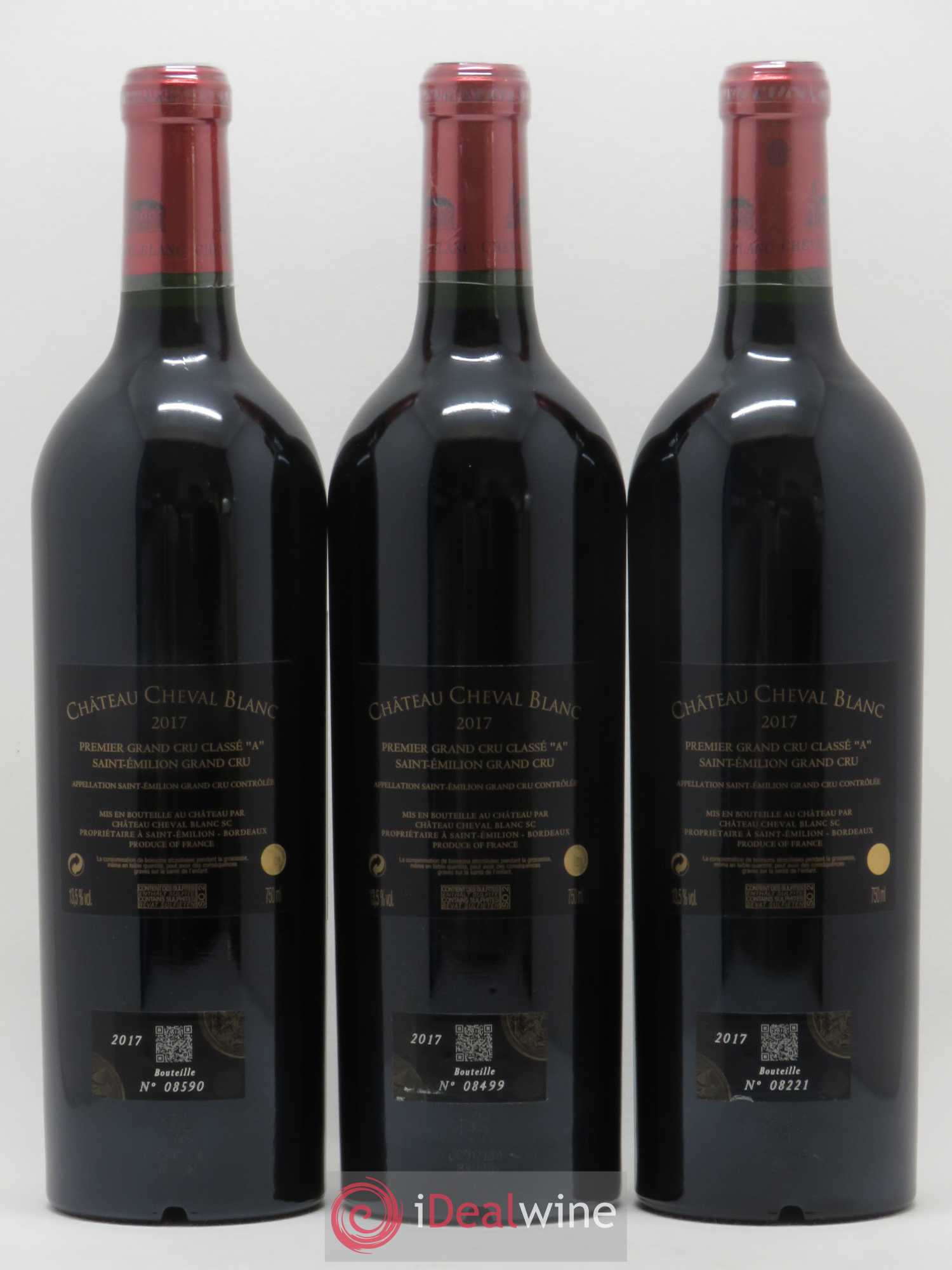 Château Cheval Blanc 1er Grand Cru Classé A 2017 - Lot de 6 bouteilles - 2