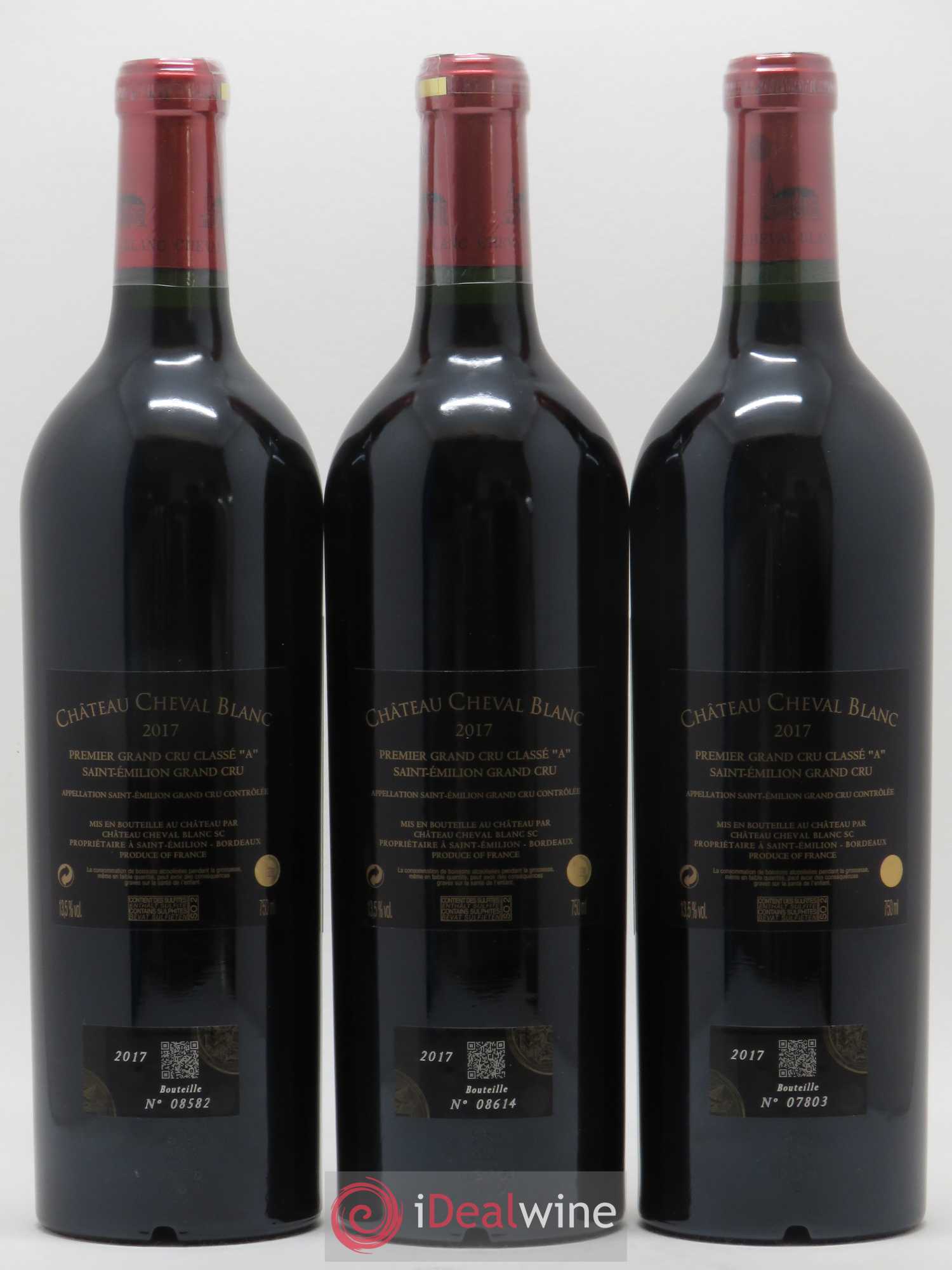 Château Cheval Blanc 1er Grand Cru Classé A 2017 - Lot de 6 bouteilles - 4