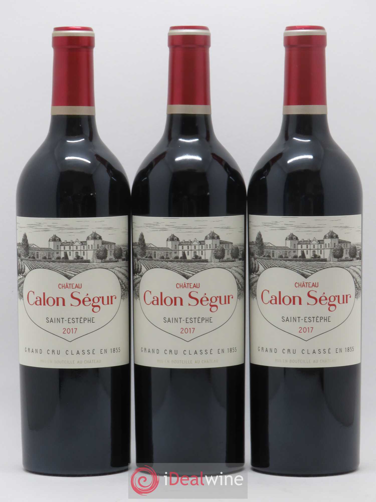 Château Calon Ségur 3ème Grand Cru Classé 2017 - Lot de 6 bouteilles - 1