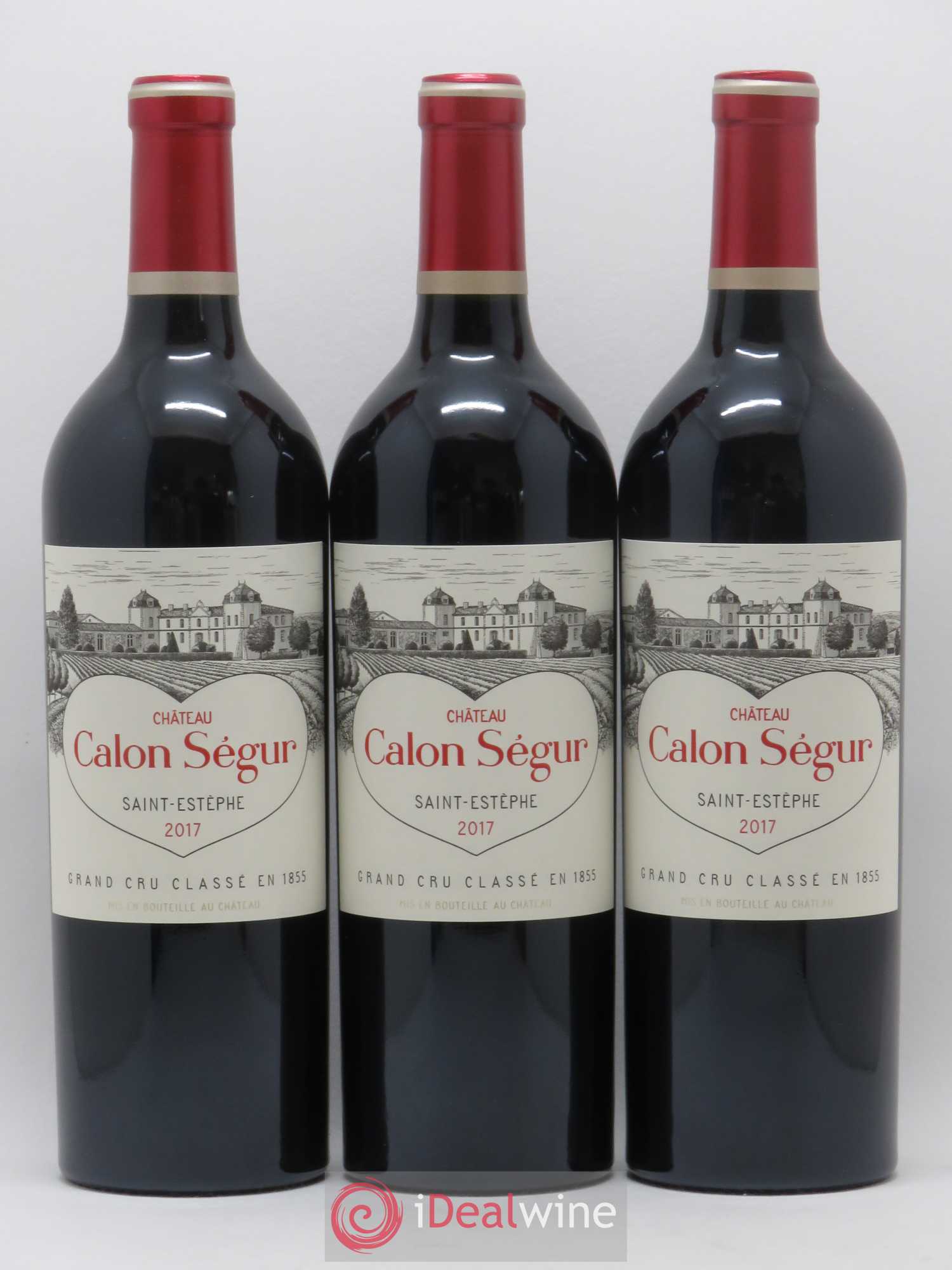 Château Calon Ségur 3ème Grand Cru Classé 2017 - Lot de 6 bouteilles - 1