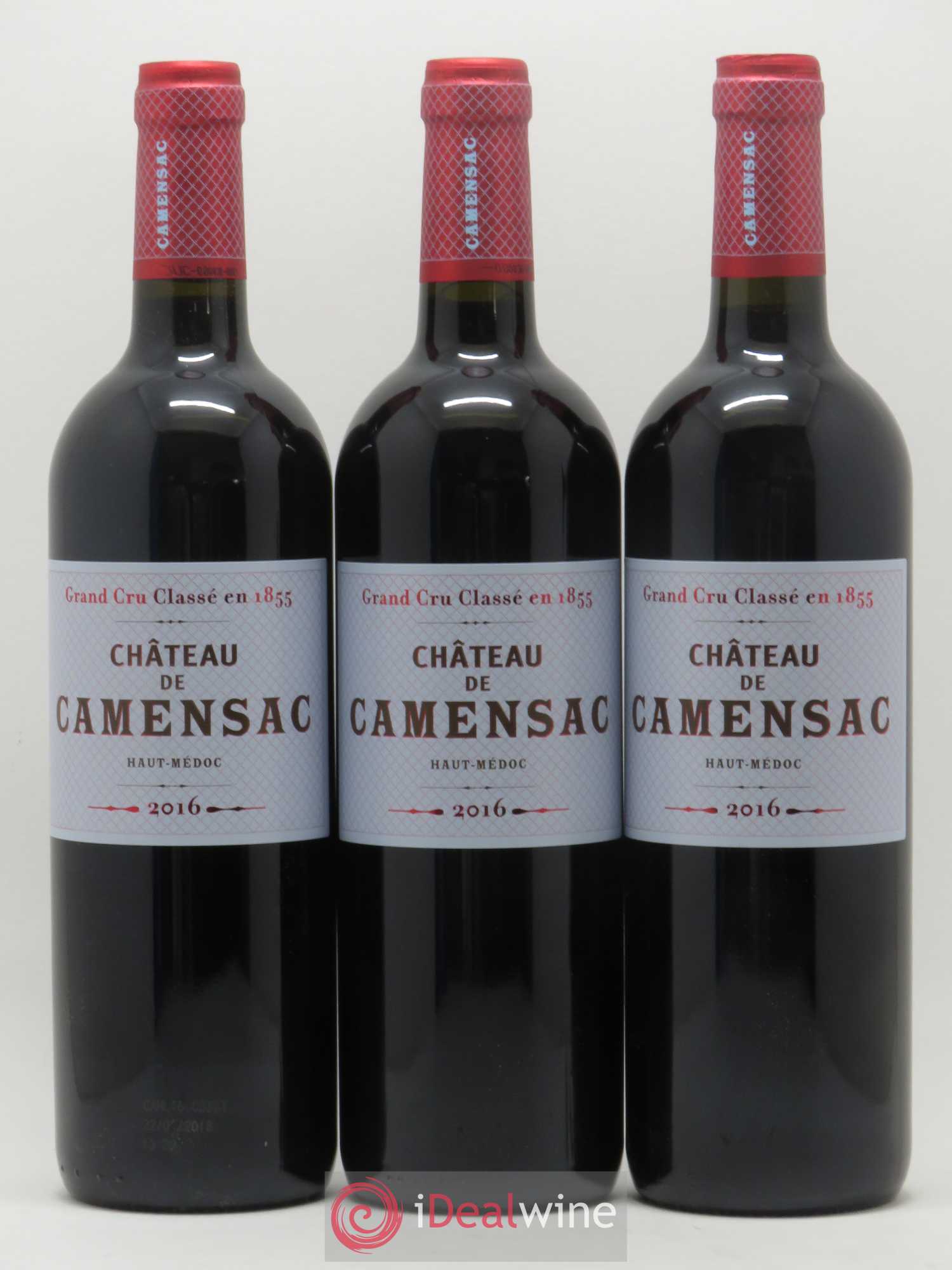 Château Camensac 5ème Grand Cru Classé 2016 - Lot de 6 bouteilles - 2
