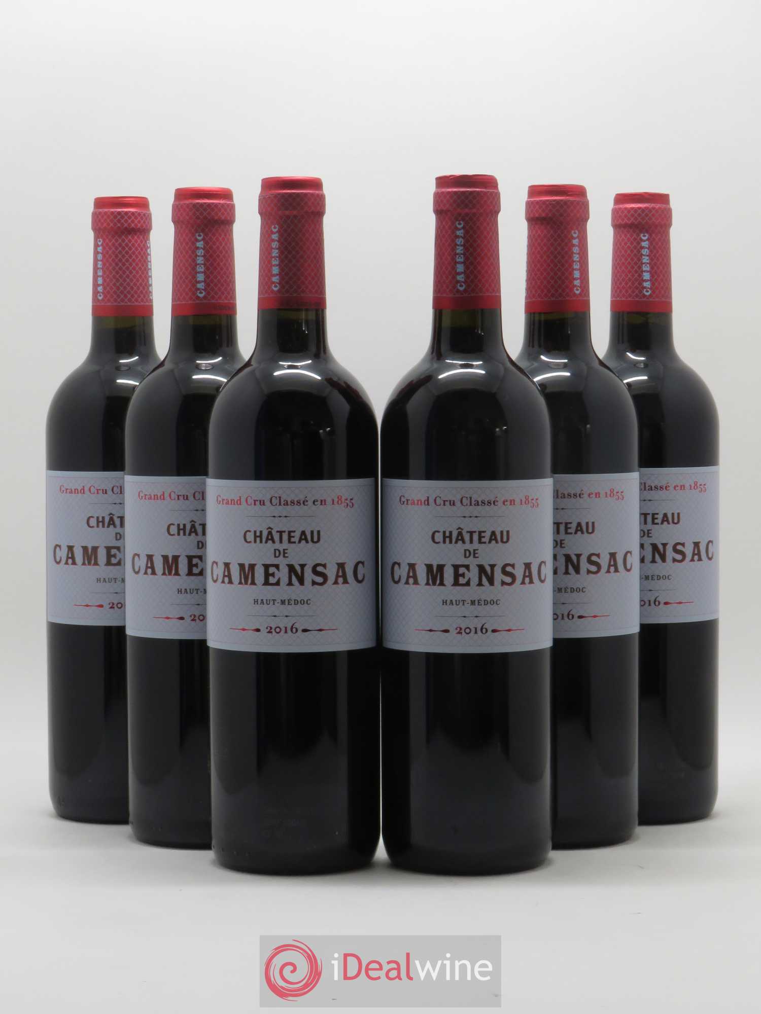 Château Camensac 5ème Grand Cru Classé 2016 - Lot de 6 bouteilles - 0