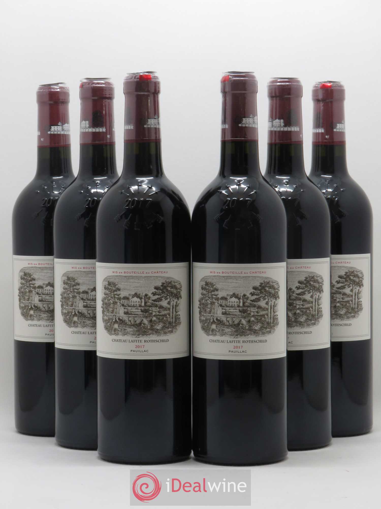 Château Lafite Rothschild 1er Grand Cru Classé 2017 - Lot de 6 bouteilles - 0