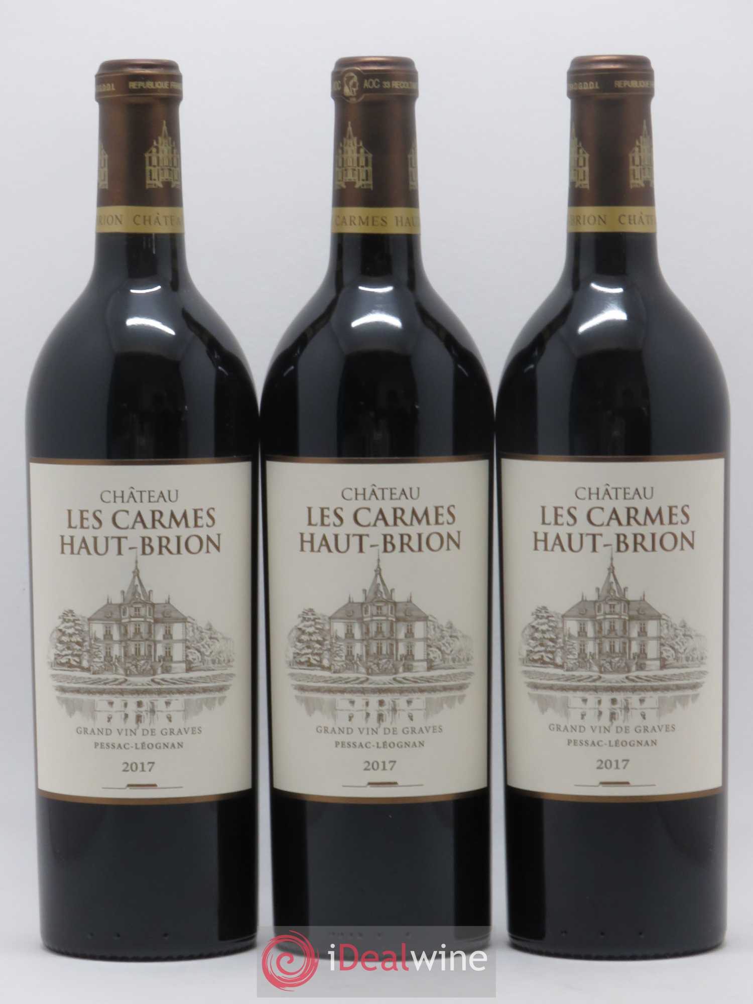 Château Les Carmes Haut-Brion 2017 - Lot de 6 bouteilles - 2