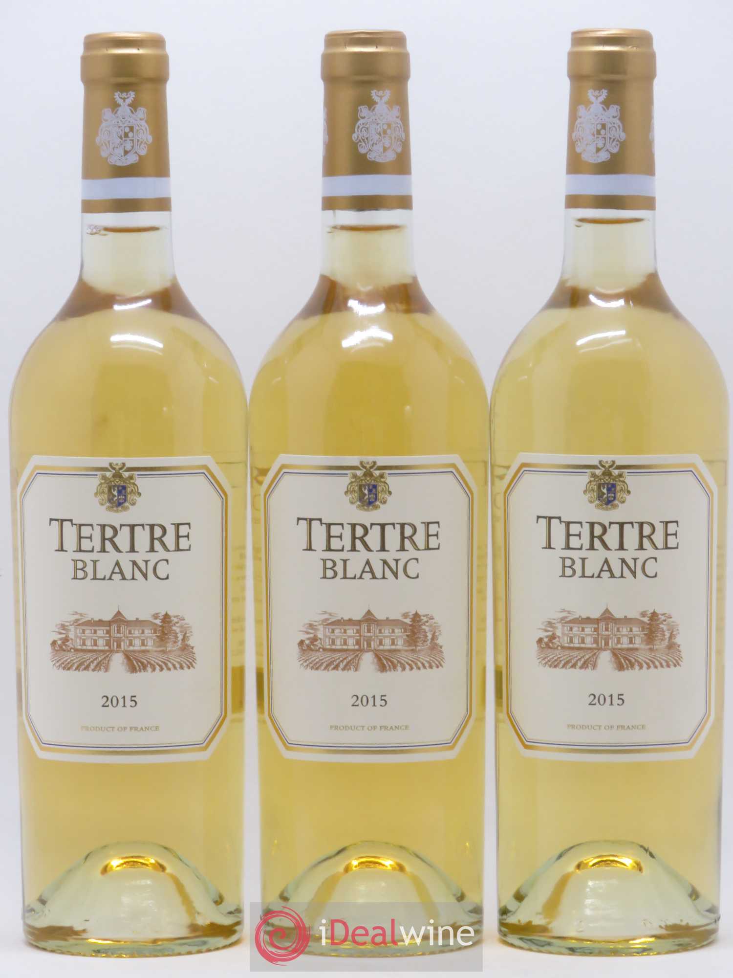 Bordeaux Tertre Blanc 2015 - Posten von 6 Flaschen - 1