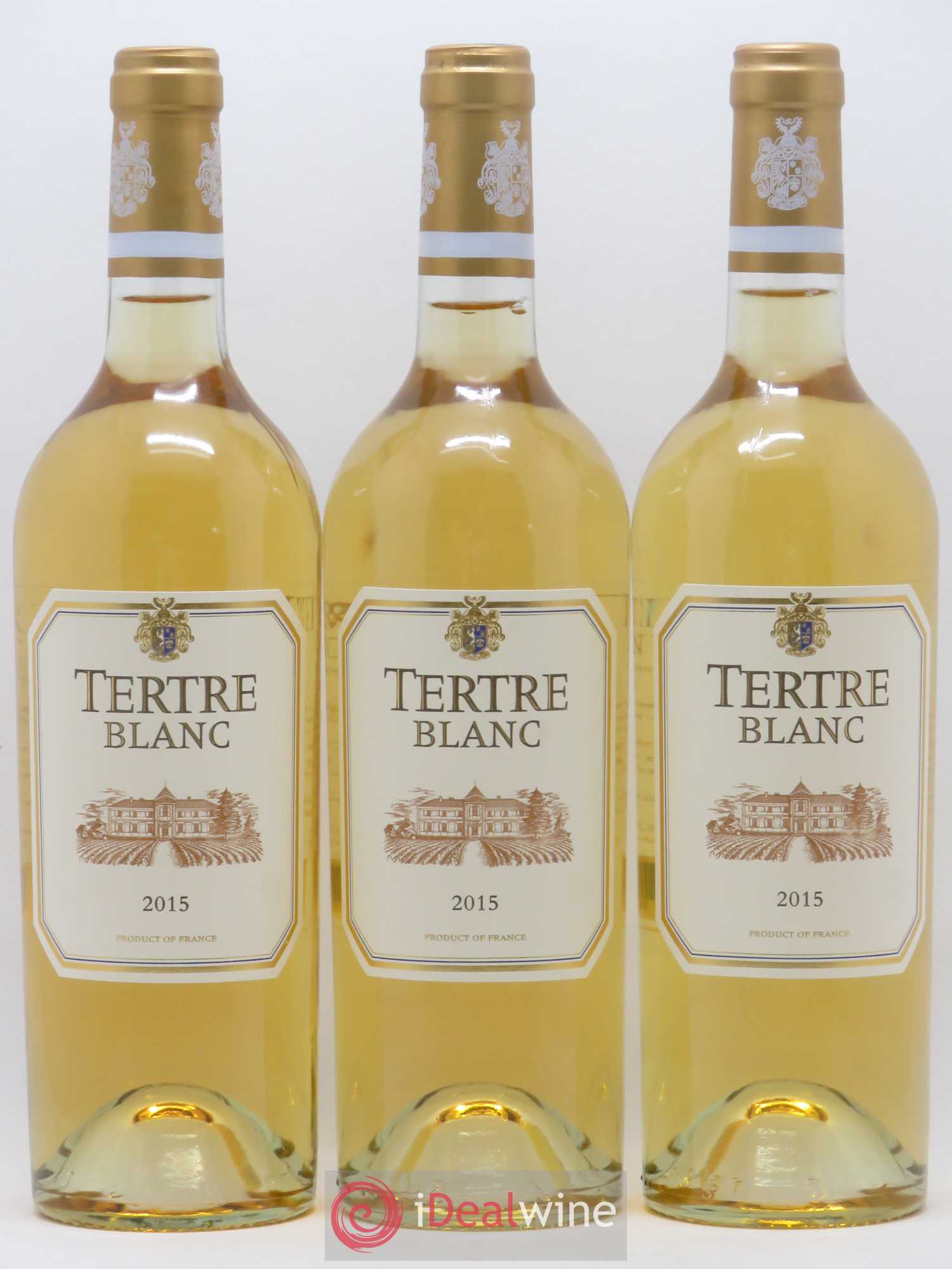 Bordeaux Tertre Blanc 2015 - Posten von 6 Flaschen - 2