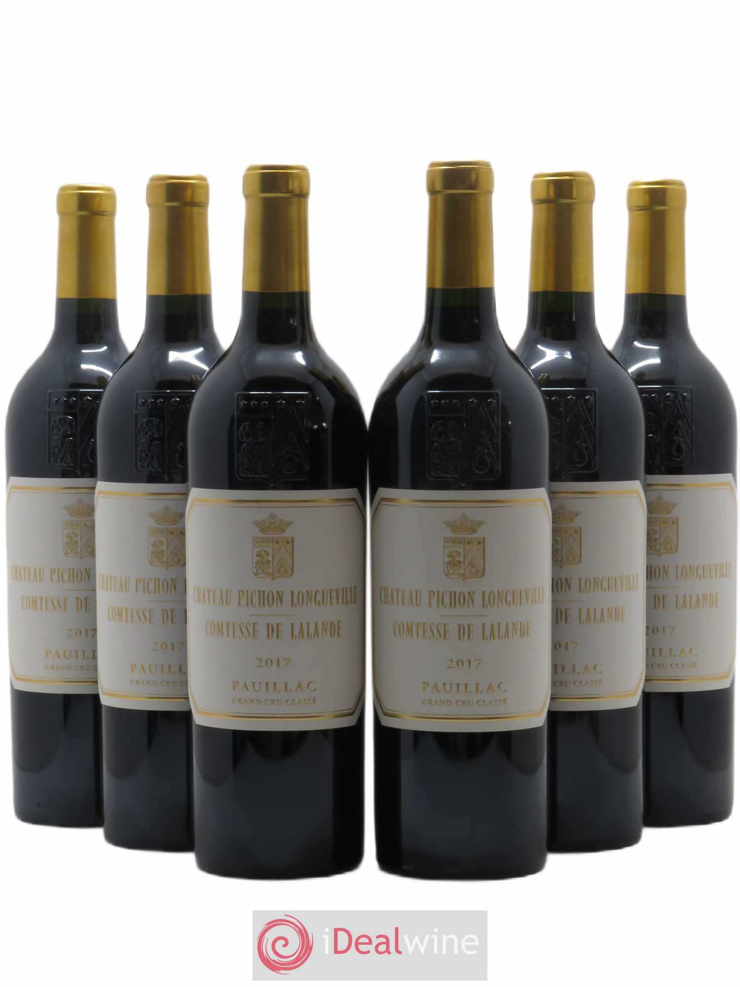 Château Pichon Longueville Comtesse de Lalande 2ème Grand Cru Classé 2017 - Lot de 6 bouteilles - 0