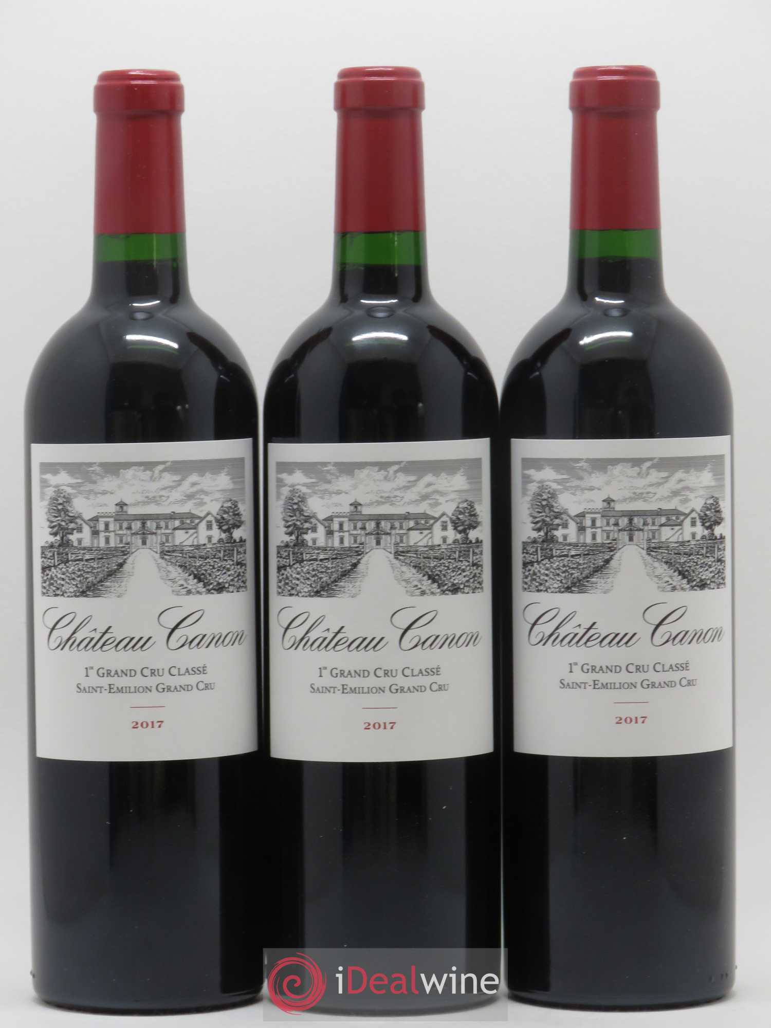 Château Canon 1er Grand Cru Classé B 2017 - Lot de 6 bouteilles - 2