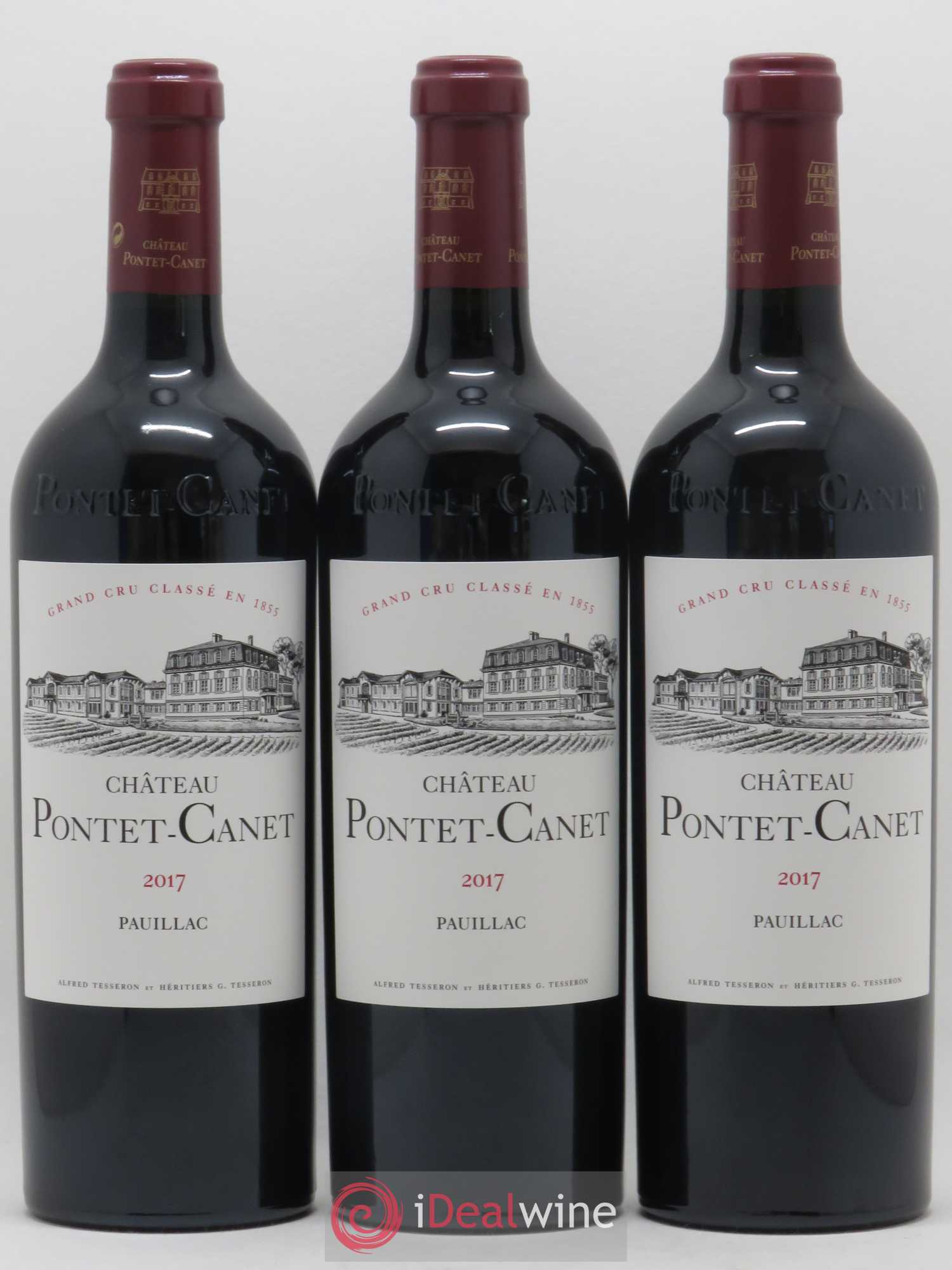 Château Pontet Canet 5ème Grand Cru Classé 2017 - Lot de 6 bouteilles - 2