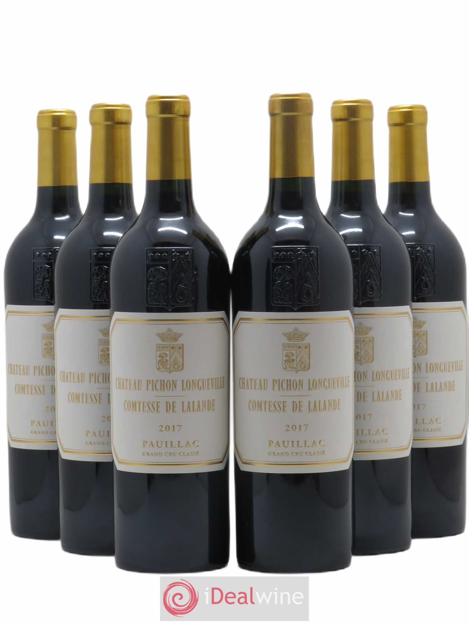 Château Pichon Longueville Comtesse de Lalande 2ème Grand Cru Classé 2017 - Lot de 6 bouteilles - 0