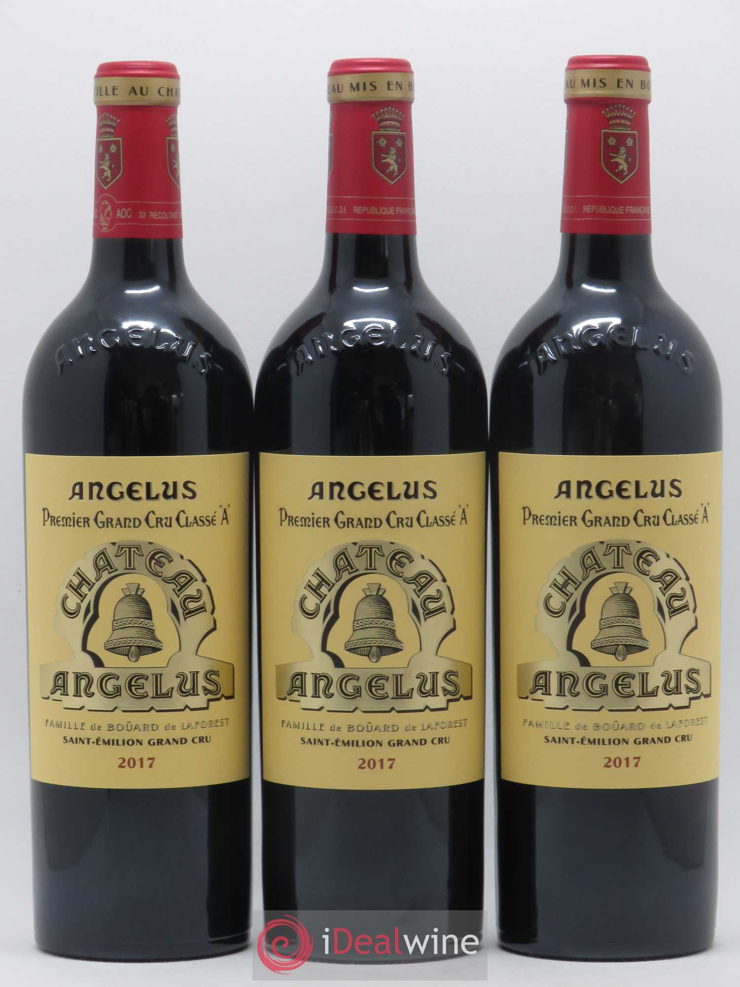 Château Angélus 1er Grand Cru Classé A 2017 - Lot de 6 bouteilles - 1