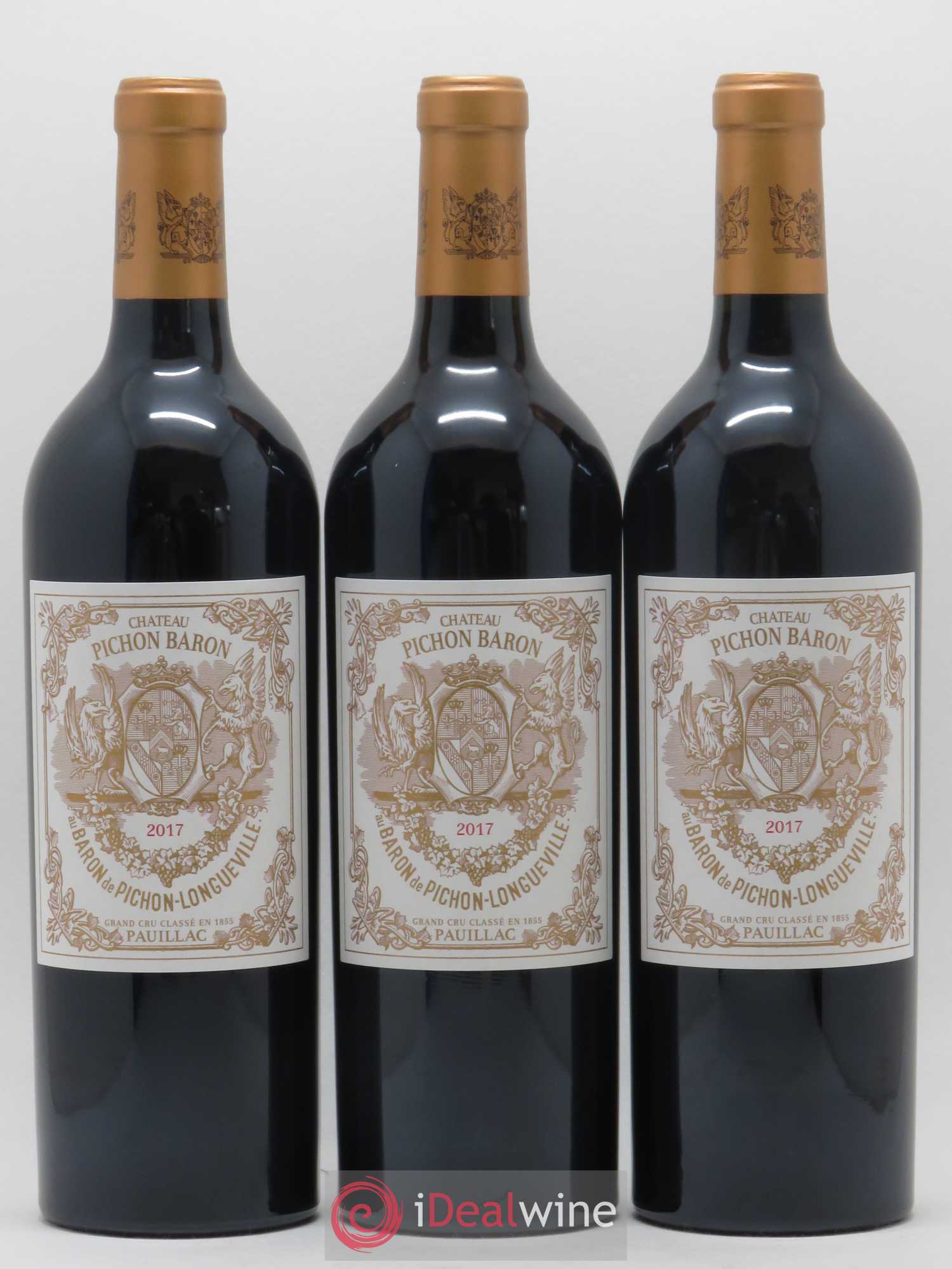 Pichon Longueville Baron 2ème Grand Cru Classé 2017 - Lot de 6 bouteilles - 1
