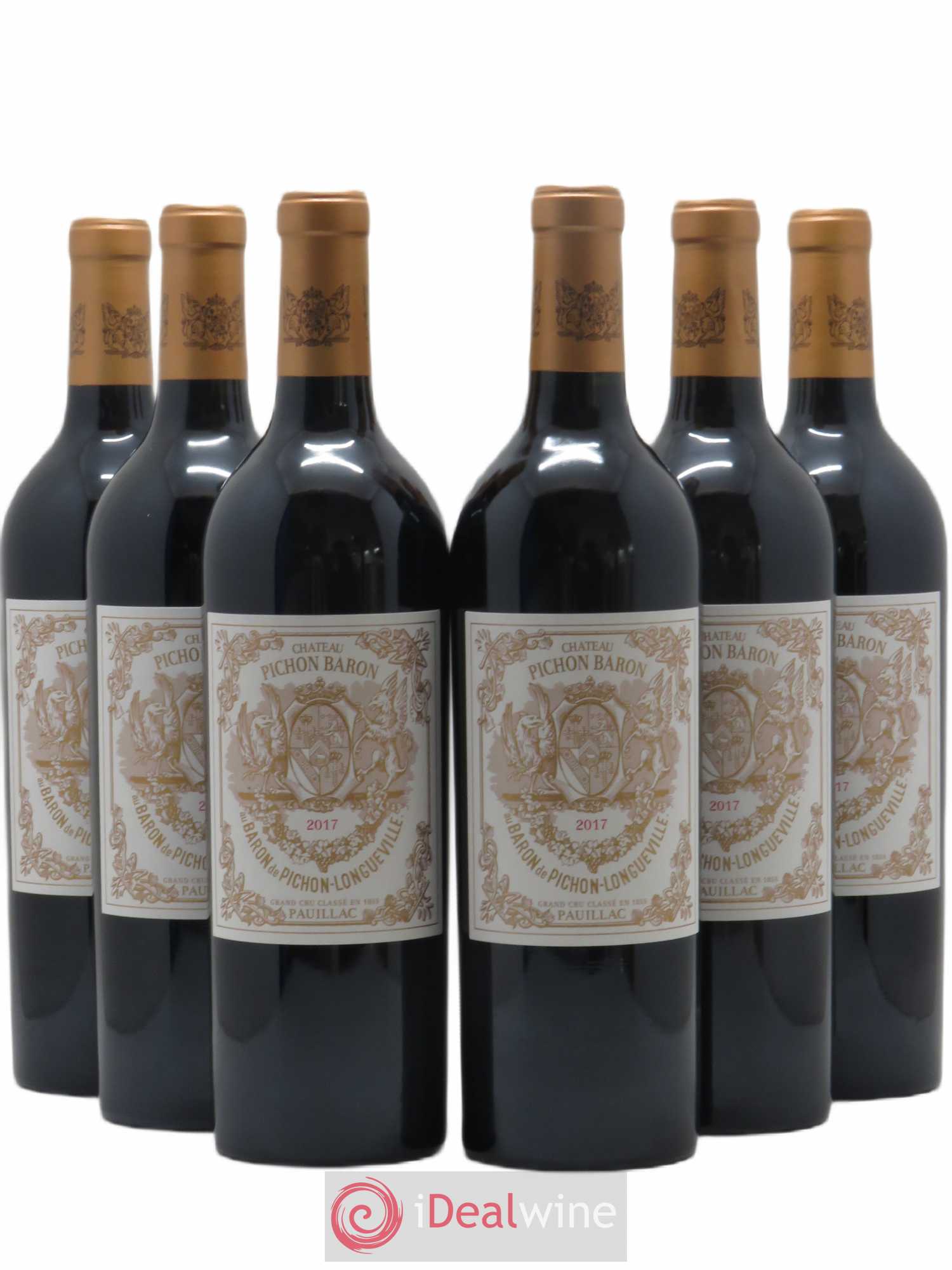 Pichon Longueville Baron 2ème Grand Cru Classé 2017 - Lot de 6 bouteilles - 0