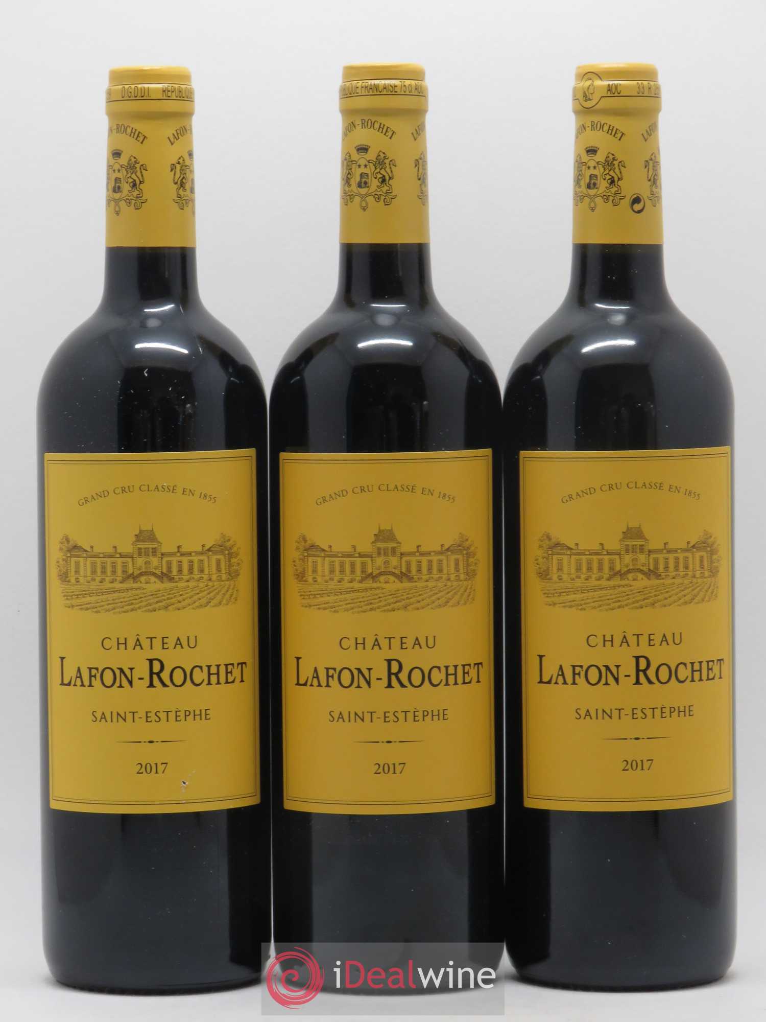Château Lafon Rochet 4ème Grand Cru Classé 2017 - Lot de 6 bouteilles - 1