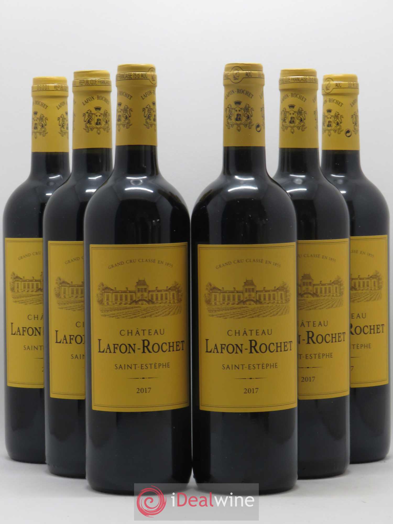 Château Lafon Rochet 4ème Grand Cru Classé 2017 - Lot de 6 bouteilles - 0