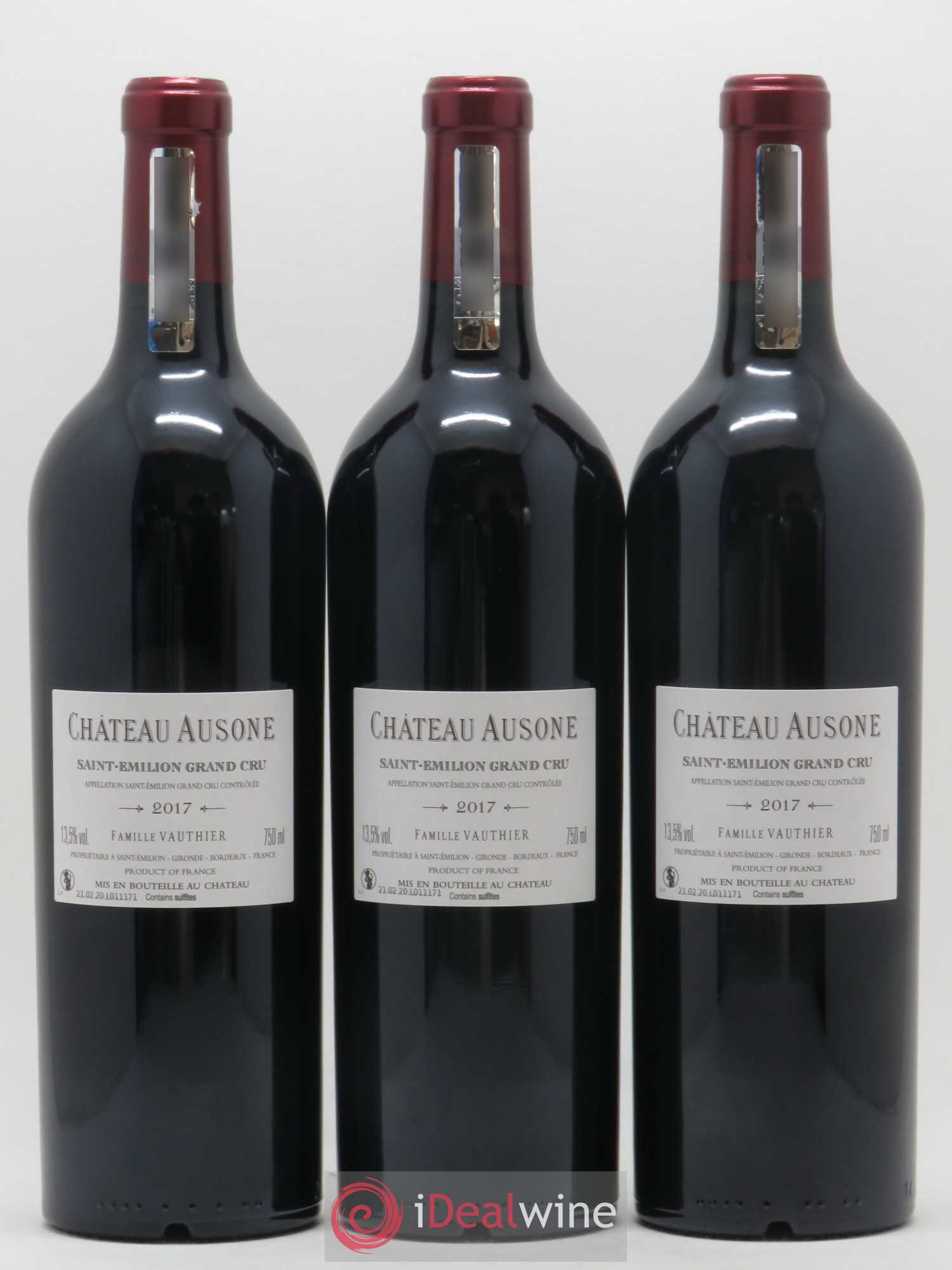 Château Ausone 1er Grand Cru Classé A 2017 - Lot de 6 bouteilles - 2