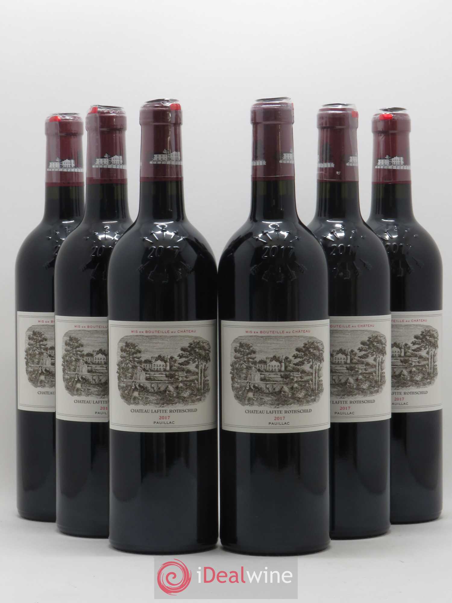 Château Lafite Rothschild 1er Grand Cru Classé 2017 - Lot de 6 bouteilles - 0