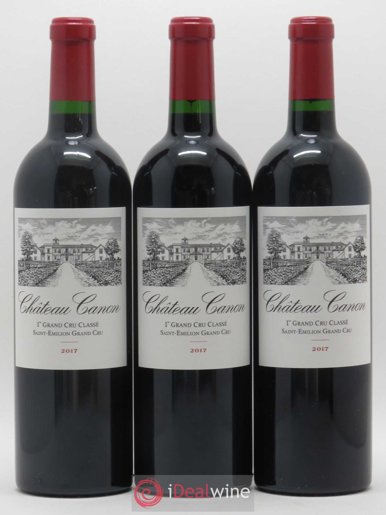 Château Canon 1er Grand Cru Classé B 2017 - Lot de 6 bouteilles - 2