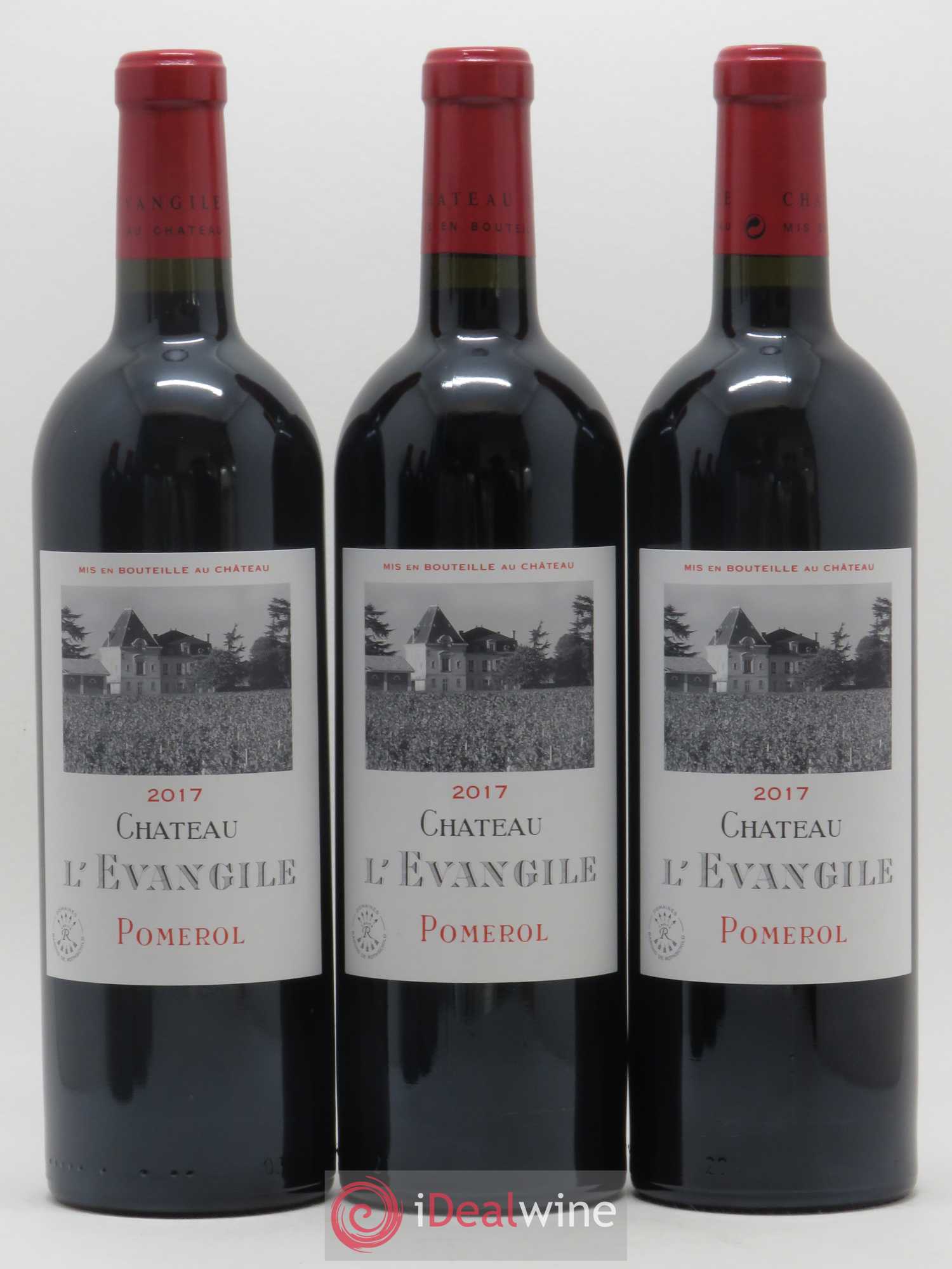 Château l' Évangile 2017 - Lot de 6 bouteilles - 3