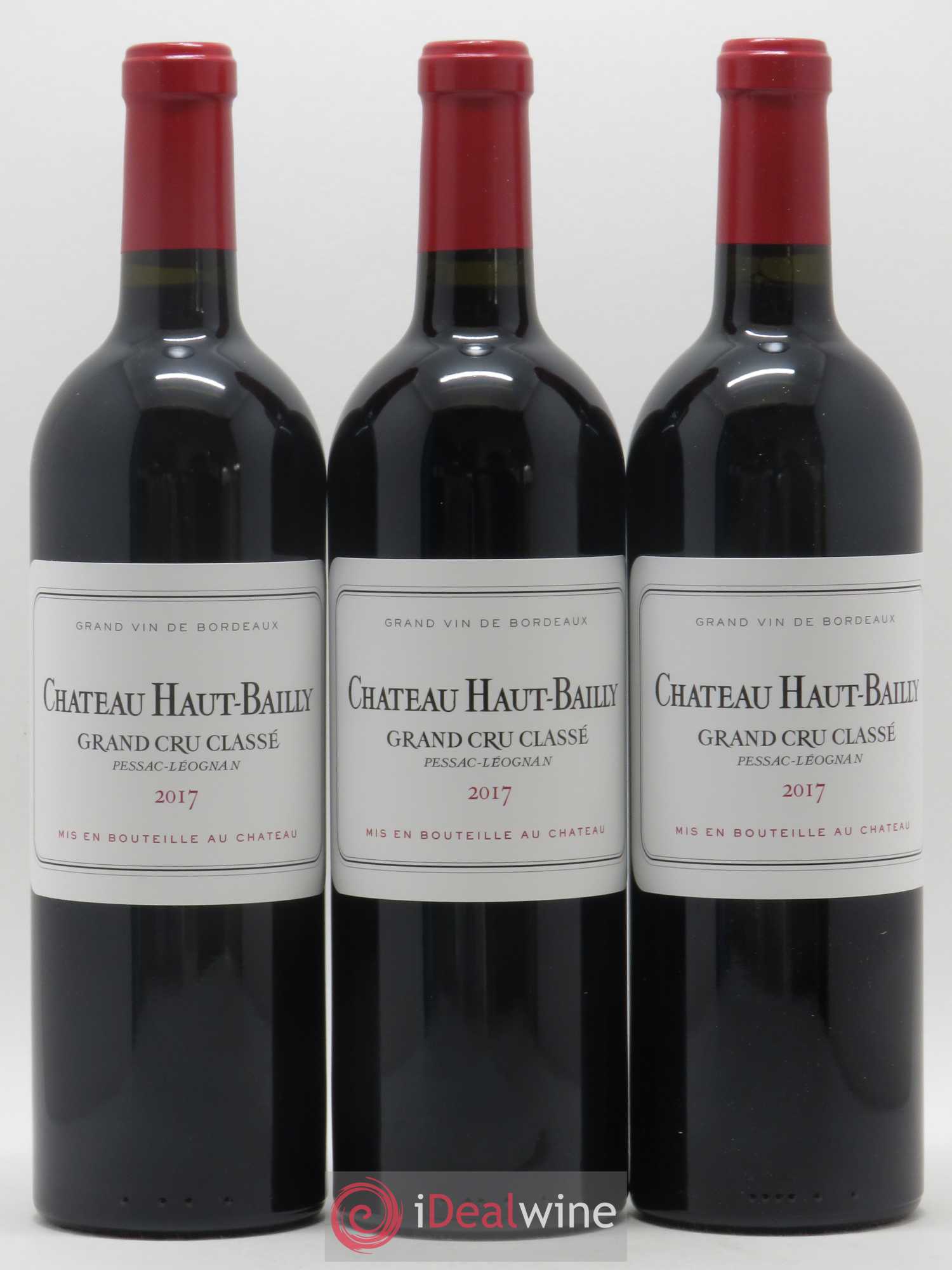 Château Haut-Bailly Cru Classé de Graves 2017 - Lot de 6 bouteilles - 1