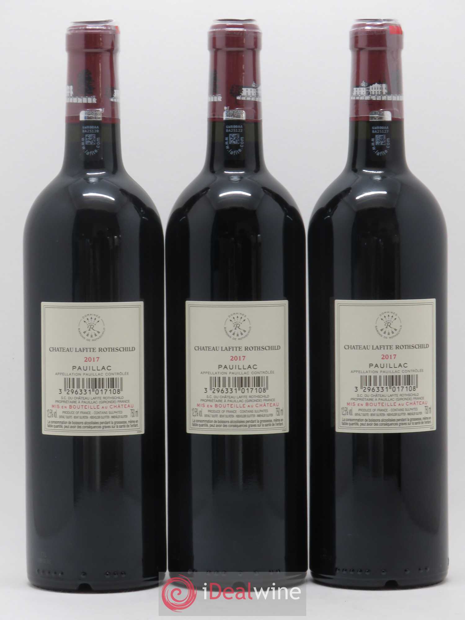Château Lafite Rothschild 1er Grand Cru Classé 2017 - Lot de 6 bouteilles - 2