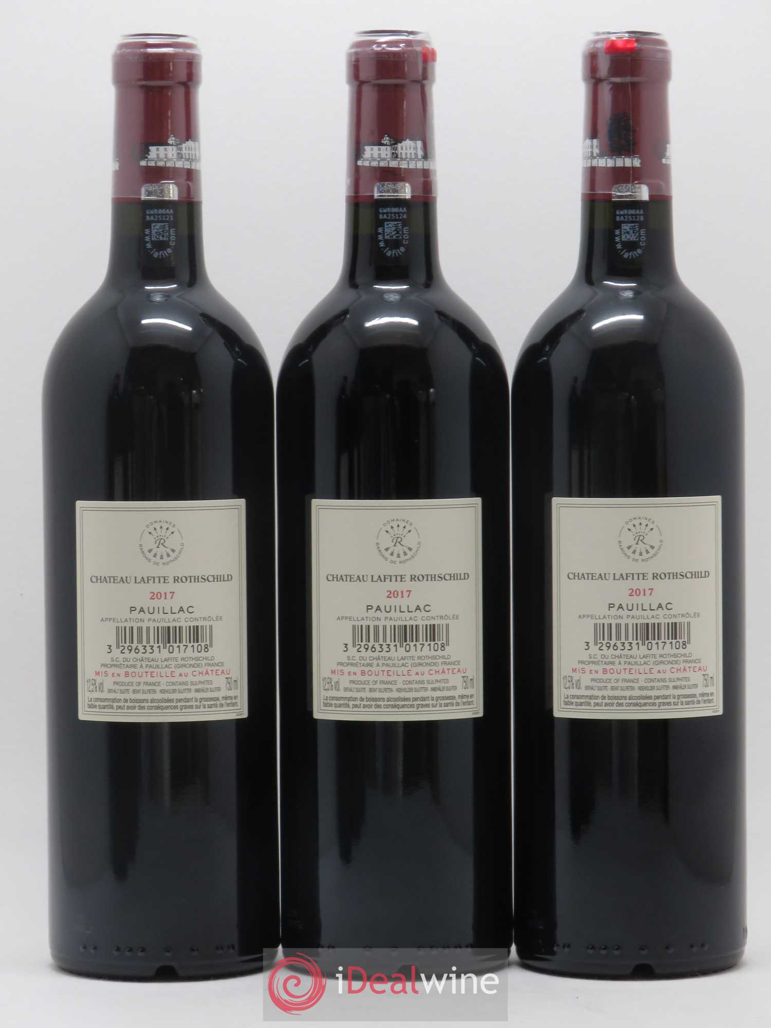 Château Lafite Rothschild 1er Grand Cru Classé 2017 - Lot de 6 bouteilles - 4