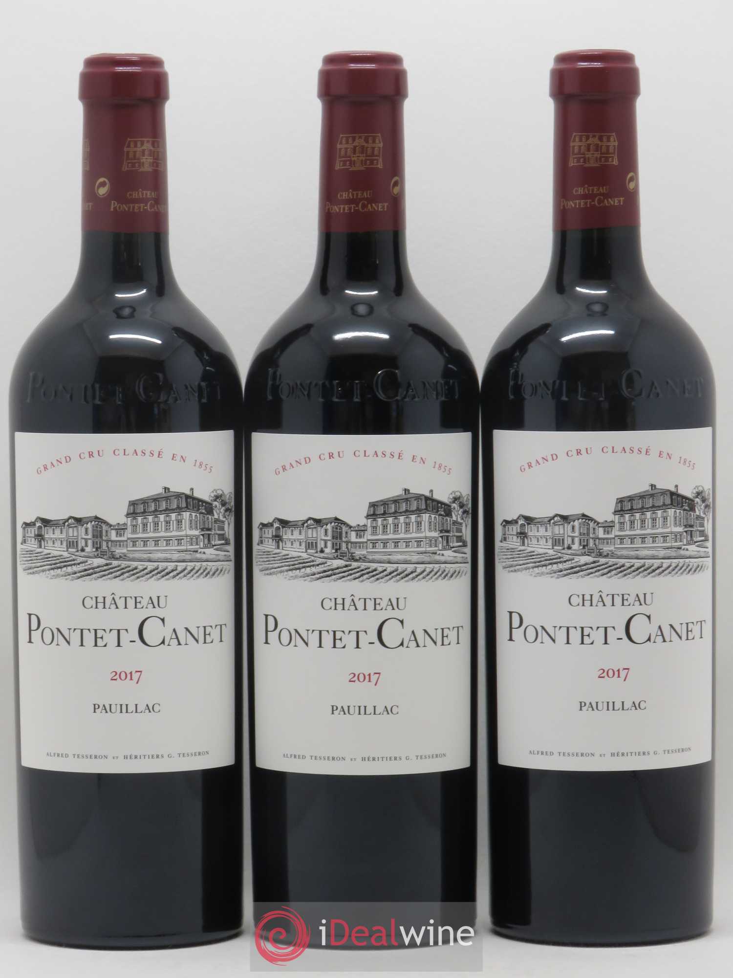 Château Pontet Canet 5ème Grand Cru Classé 2017 - Lot de 6 bouteilles - 2
