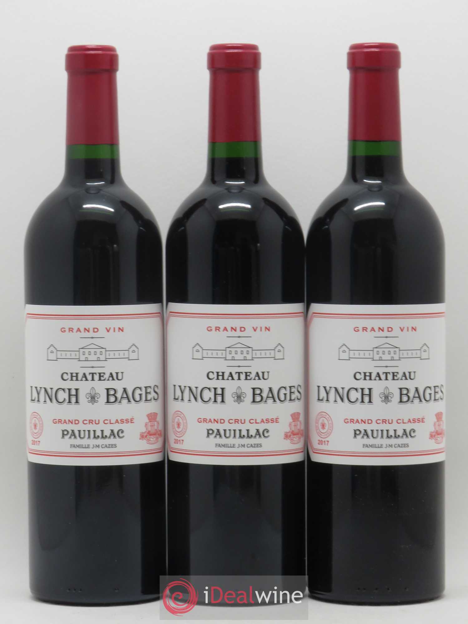 Château Lynch Bages 5ème Grand Cru Classé 2017 - Posten von 6 Flaschen - 1