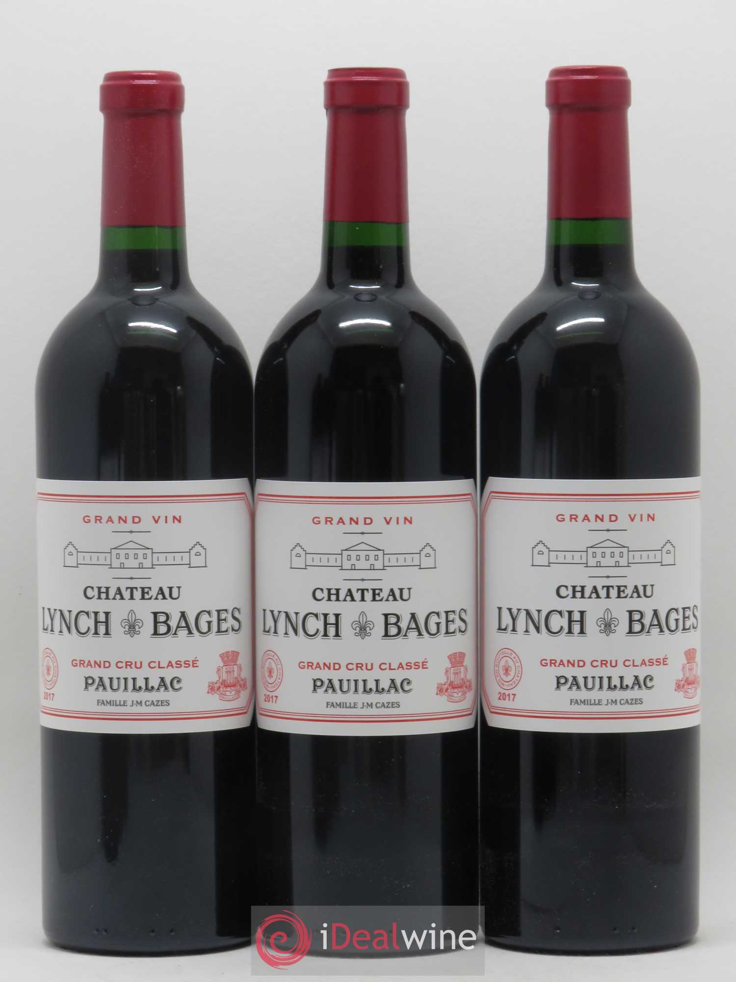 Château Lynch Bages 5ème Grand Cru Classé 2017 - Posten von 6 Flaschen - 2