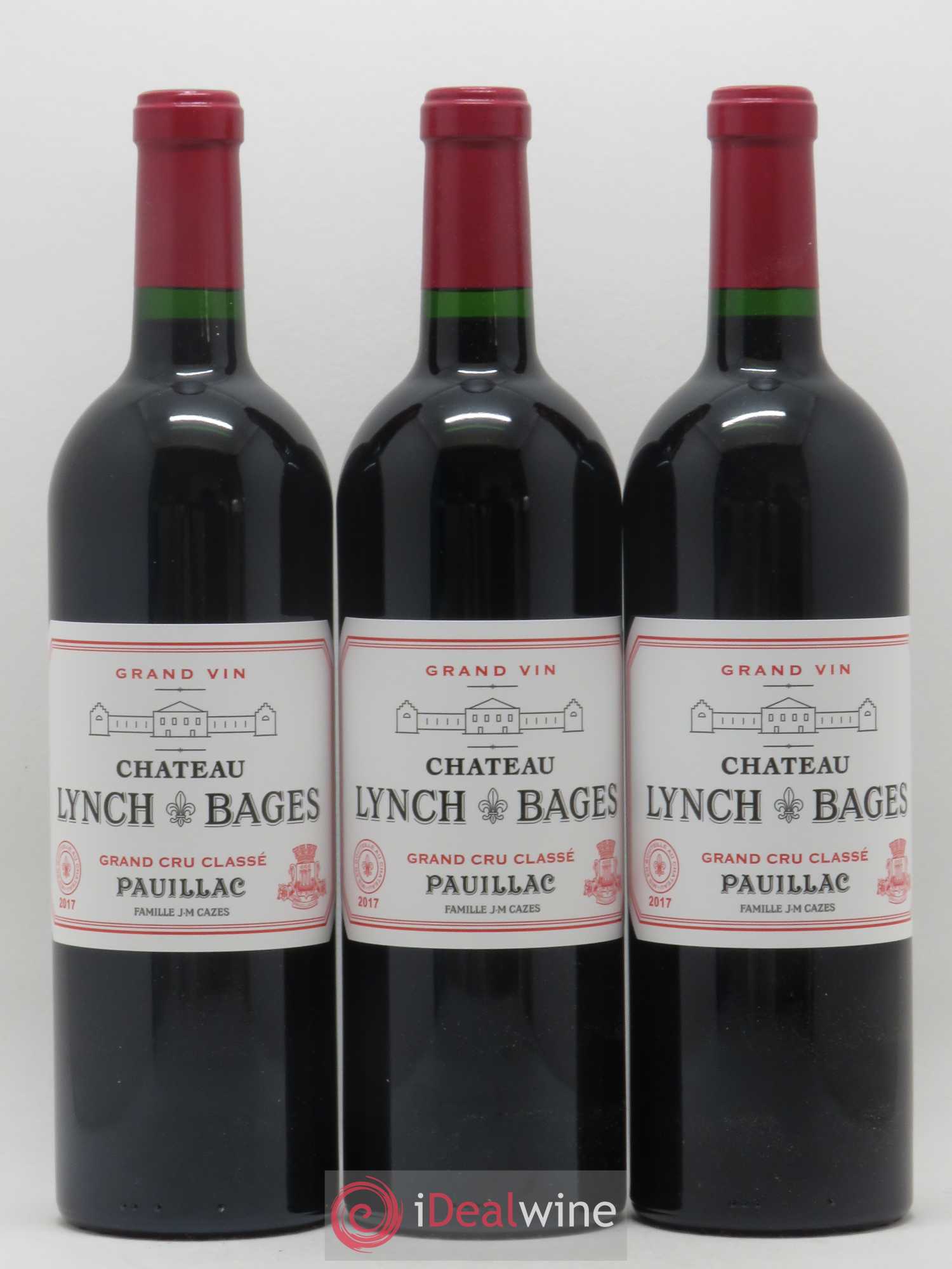 Château Lynch Bages 5ème Grand Cru Classé 2017 - Lot de 6 bouteilles - 1