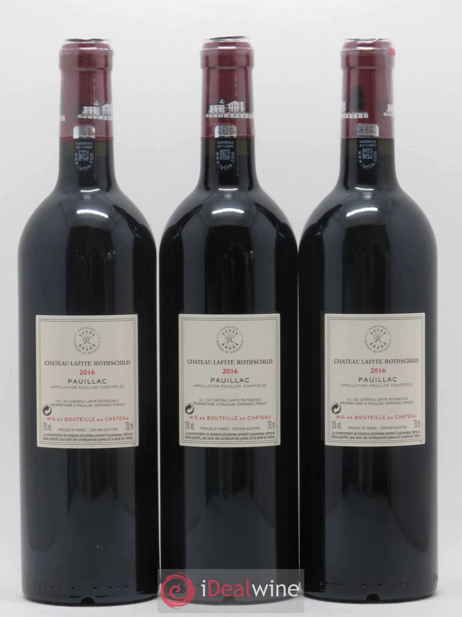 Château Lafite Rothschild 1er Grand Cru Classé 2016 - Lot de 6 bouteilles - 4