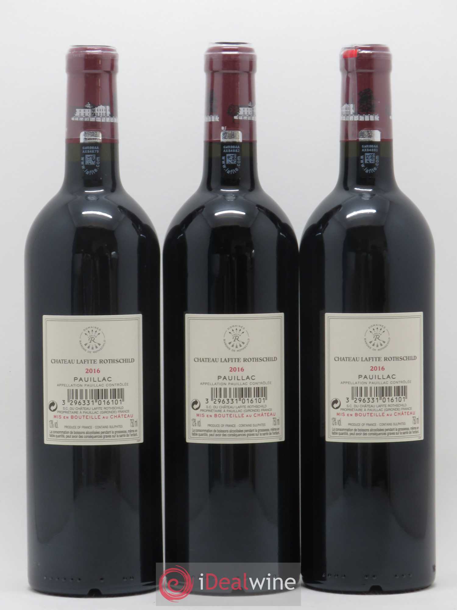 Château Lafite Rothschild 1er Grand Cru Classé 2016 - Lot de 6 bouteilles - 4