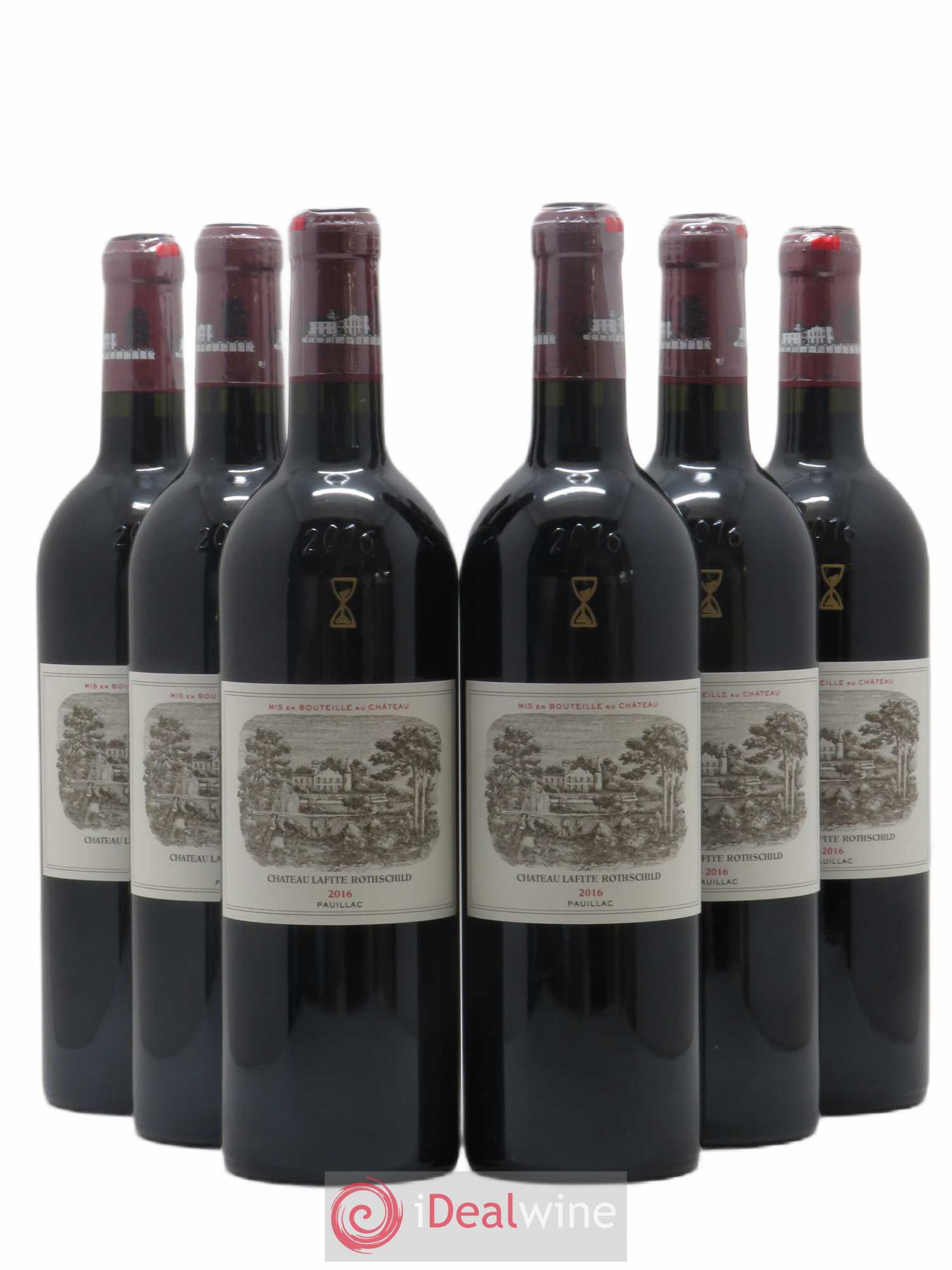 Château Lafite Rothschild 1er Grand Cru Classé 2016 - Lot de 6 bouteilles - 0