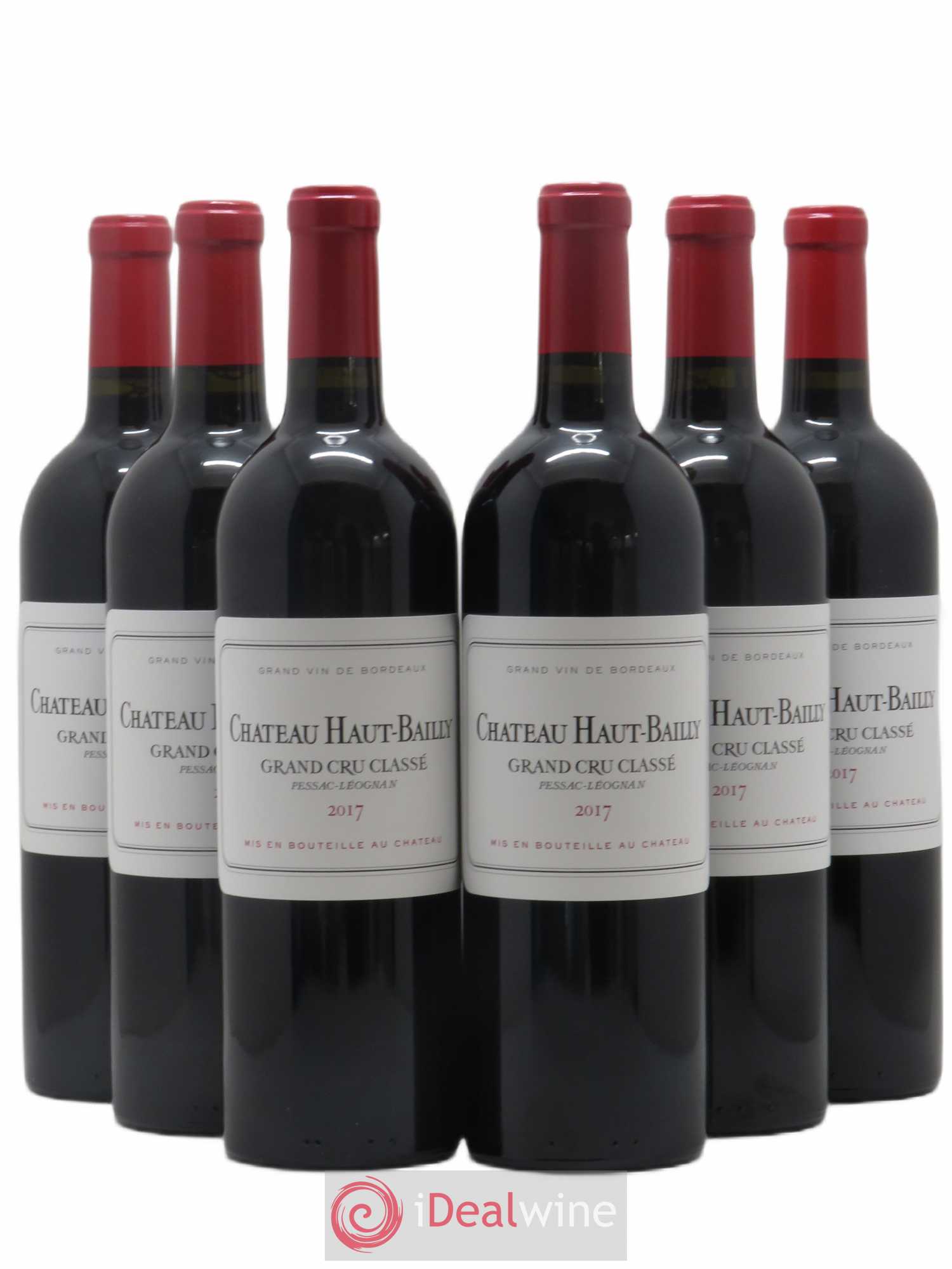 Château Haut-Bailly Cru Classé de Graves 2017 - Lot de 6 bouteilles - 0