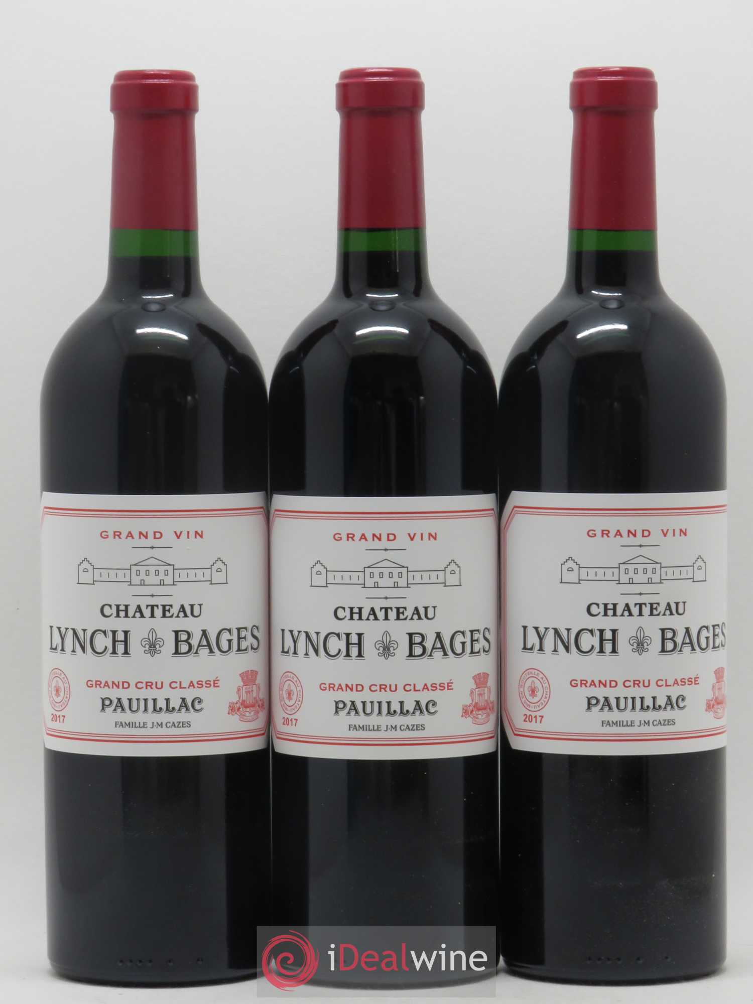 Château Lynch Bages 5ème Grand Cru Classé 2017 - Lot de 6 bouteilles - 1