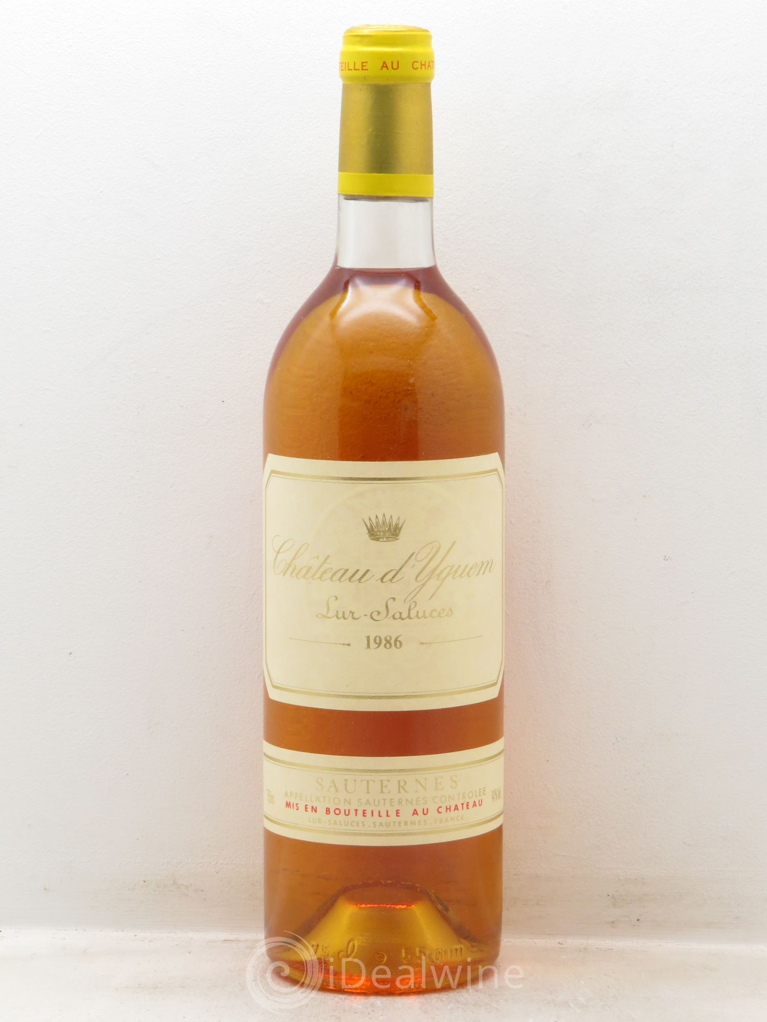 Château d' Yquem 1er Cru Classé Supérieur 1986 - Lotto di 1 bottiglia - 0
