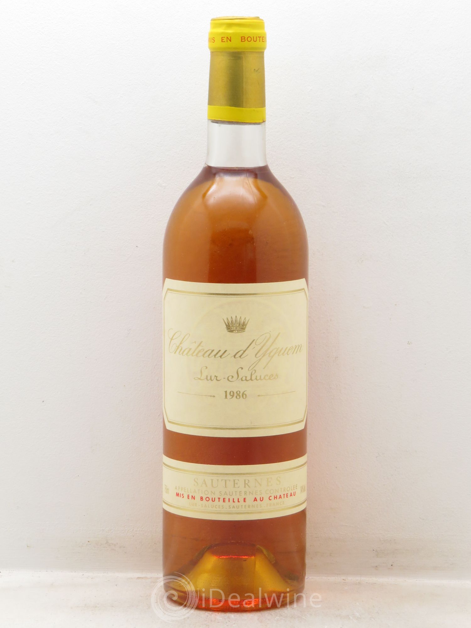 Château d' Yquem 1er Cru Classé Supérieur 1986 - Lotto di 1 bottiglia - 0