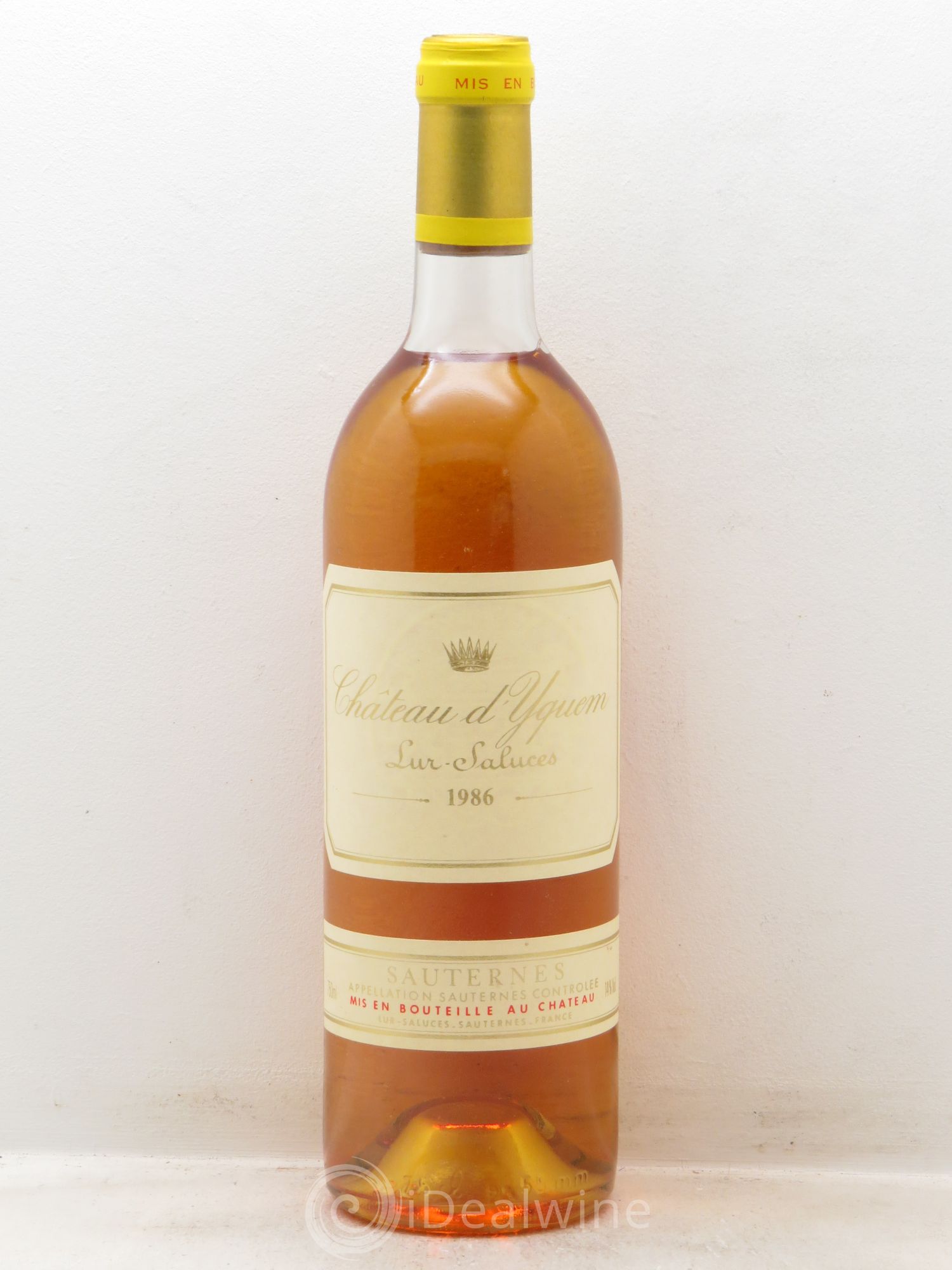 Château d' Yquem 1er Cru Classé Supérieur 1986 - Lotto di 1 bottiglia - 0
