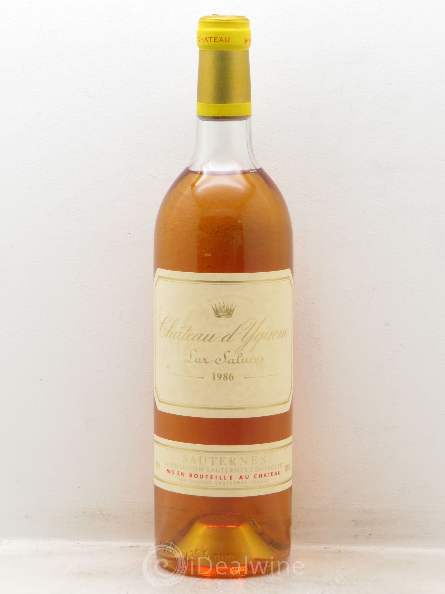 Château d' Yquem 1er Cru Classé Supérieur 1986 - Lotto di 1 bottiglia - 0