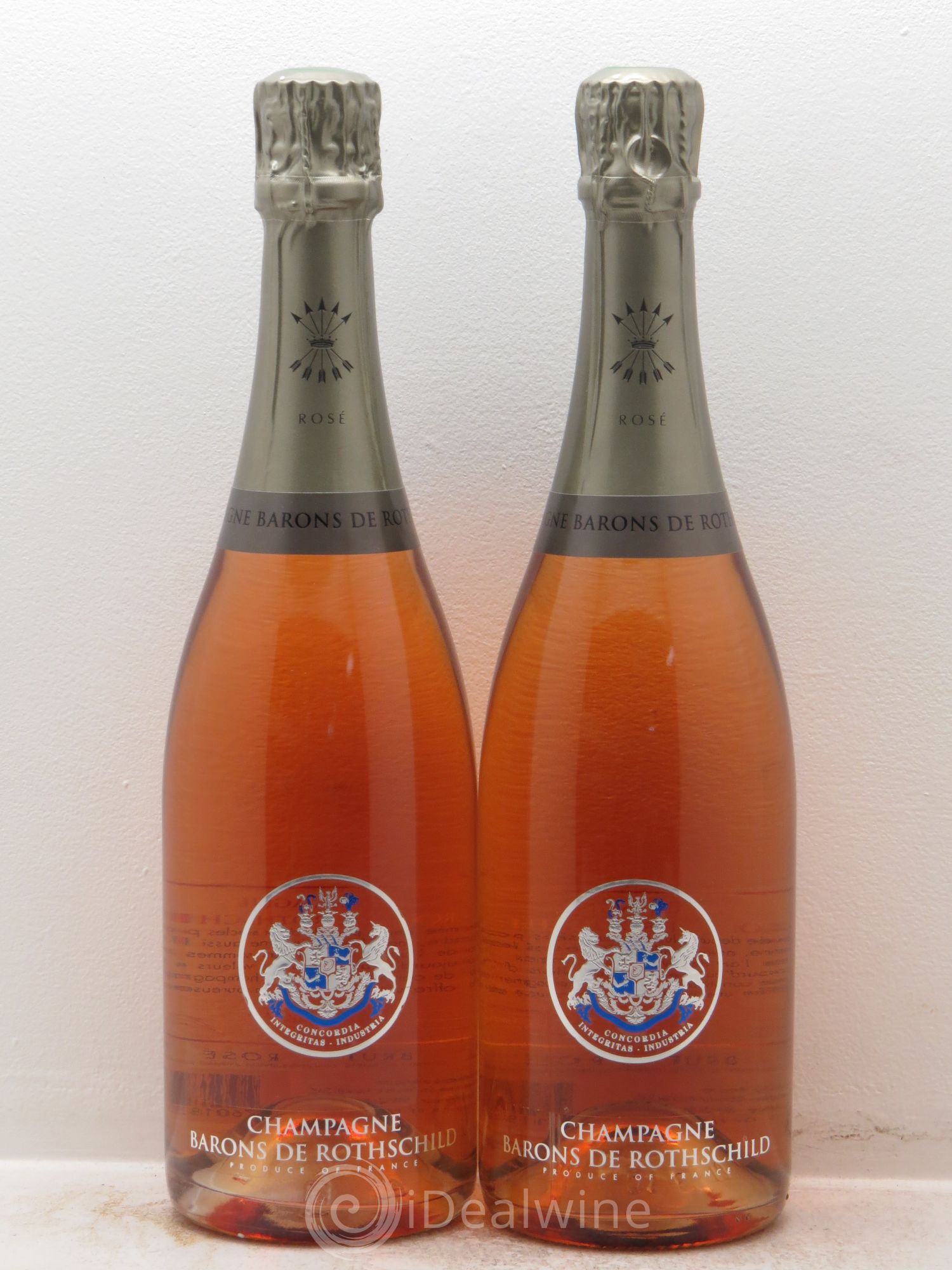 Champagne - Baron de Rothschild (sans prix de réserve) - Lot de 2 bouteilles - 0