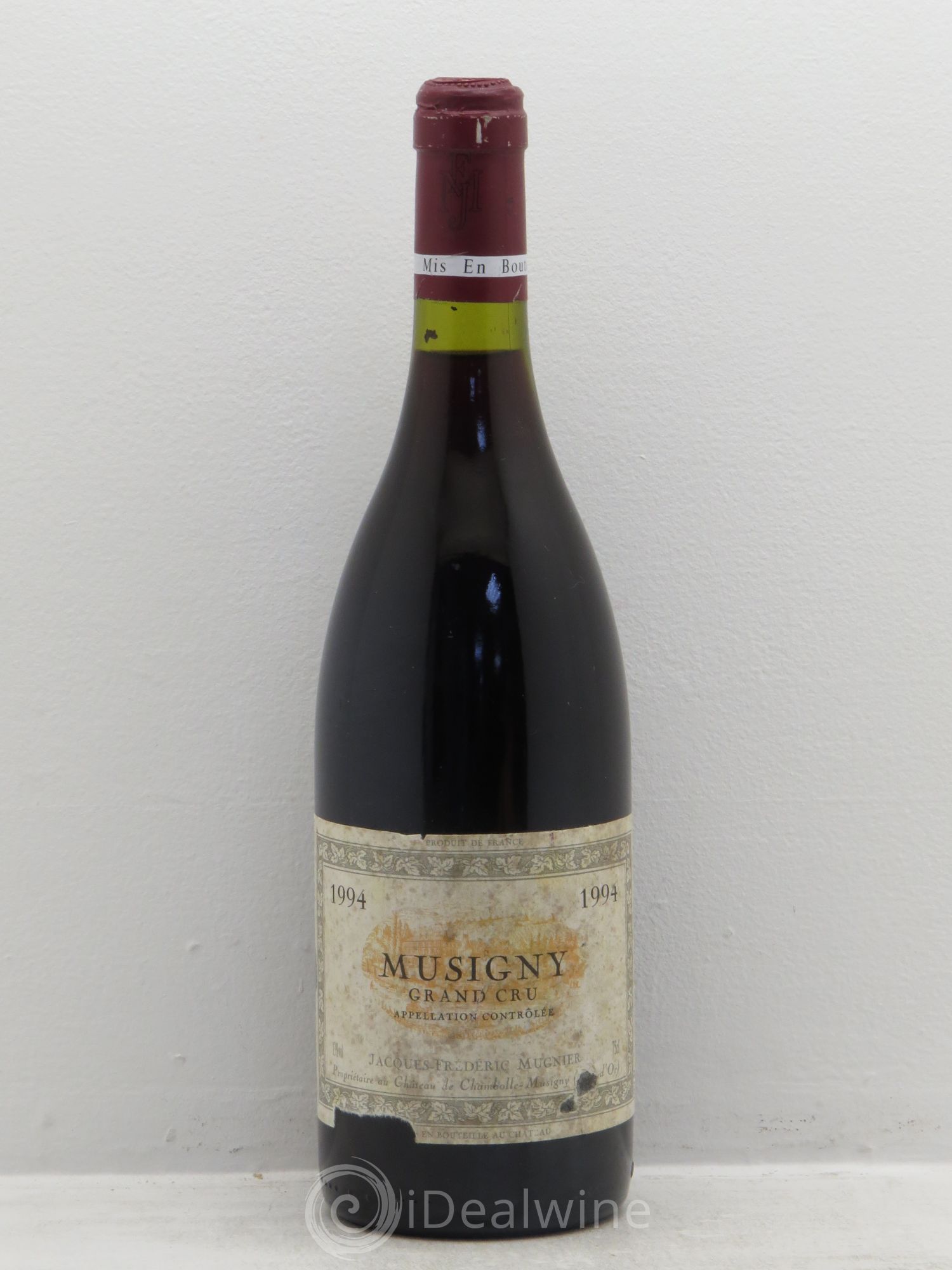 Musigny Grand Cru Jacques-Frédéric Mugnier 1994 - Lot de 1 bouteille - 0