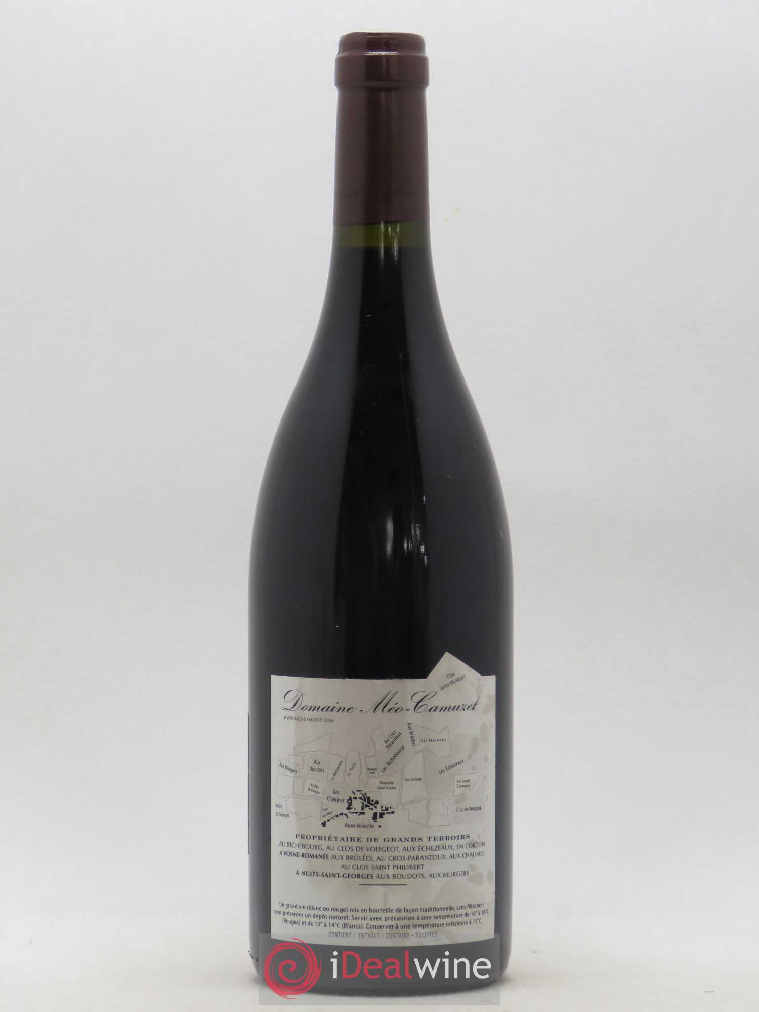 Vosne-Romanée 1er Cru Les Chaumes Méo-Camuzet (Domaine) 2016 - Lot de 1 bouteille - 1