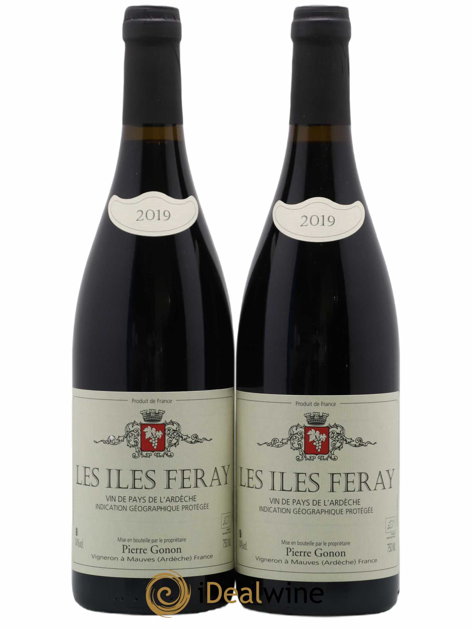 Ardèche Les Iles Feray Gonon (Domaine) 2019 - Lot de 2 bouteilles - 0
