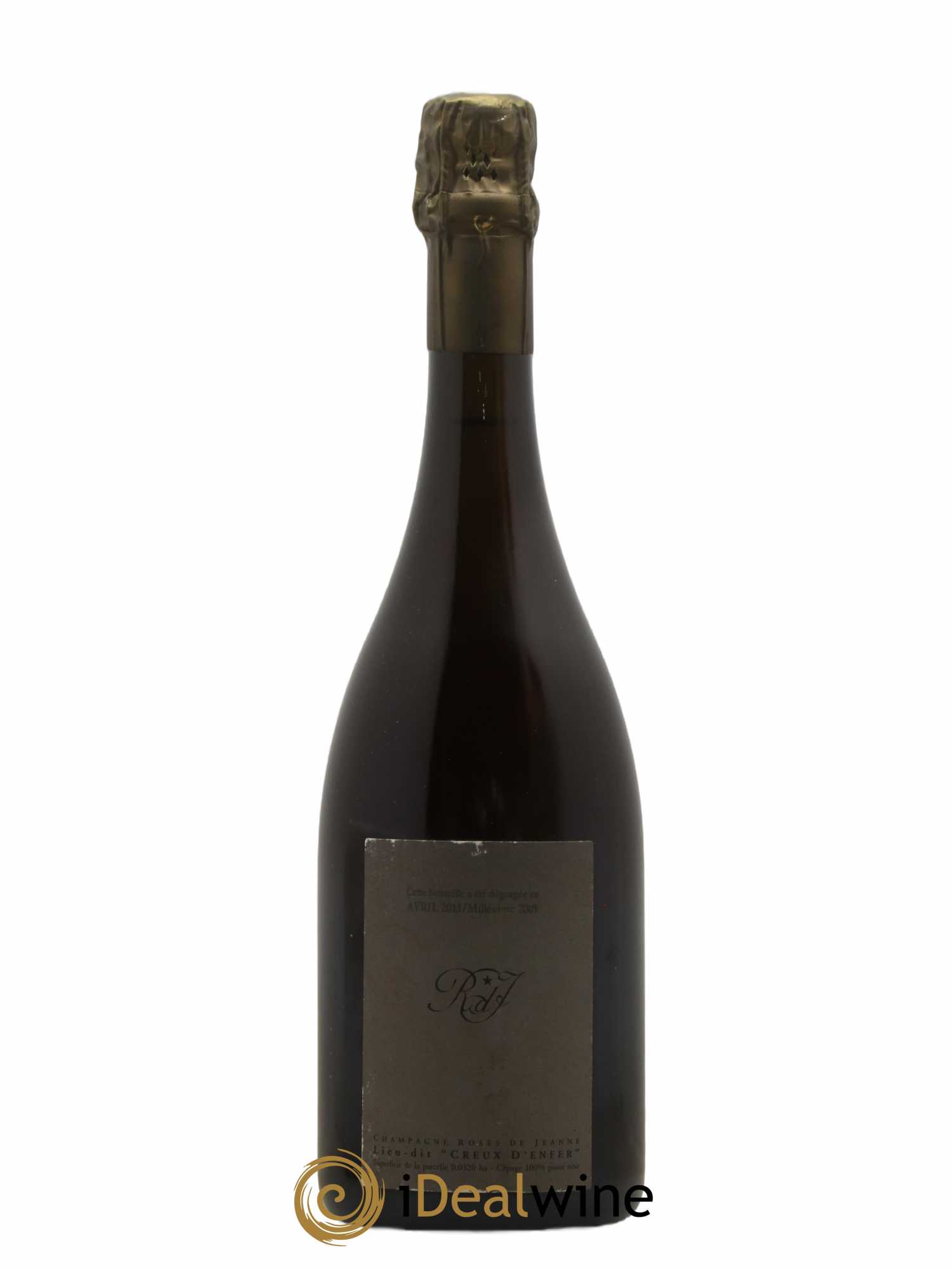 Roses de Jeanne Le Creux d'Enfer Cédric Bouchard 2009 - Lot de 1 bouteille - 1