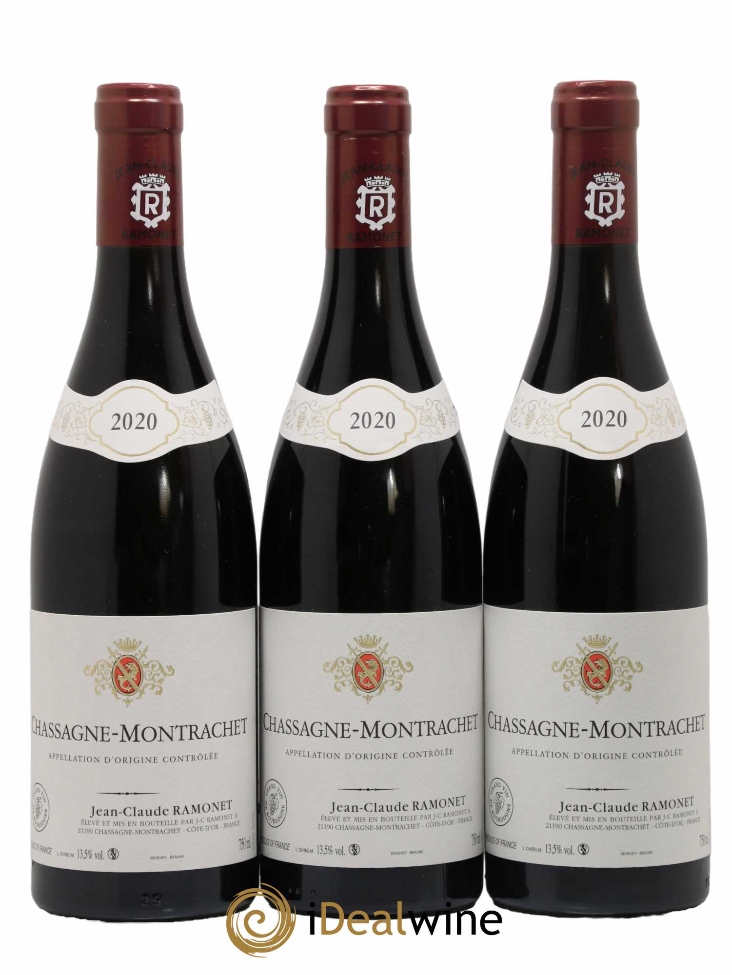 Chassagne-Montrachet Ramonet (Domaine) 2020 - Lot de 3 bouteilles - 0