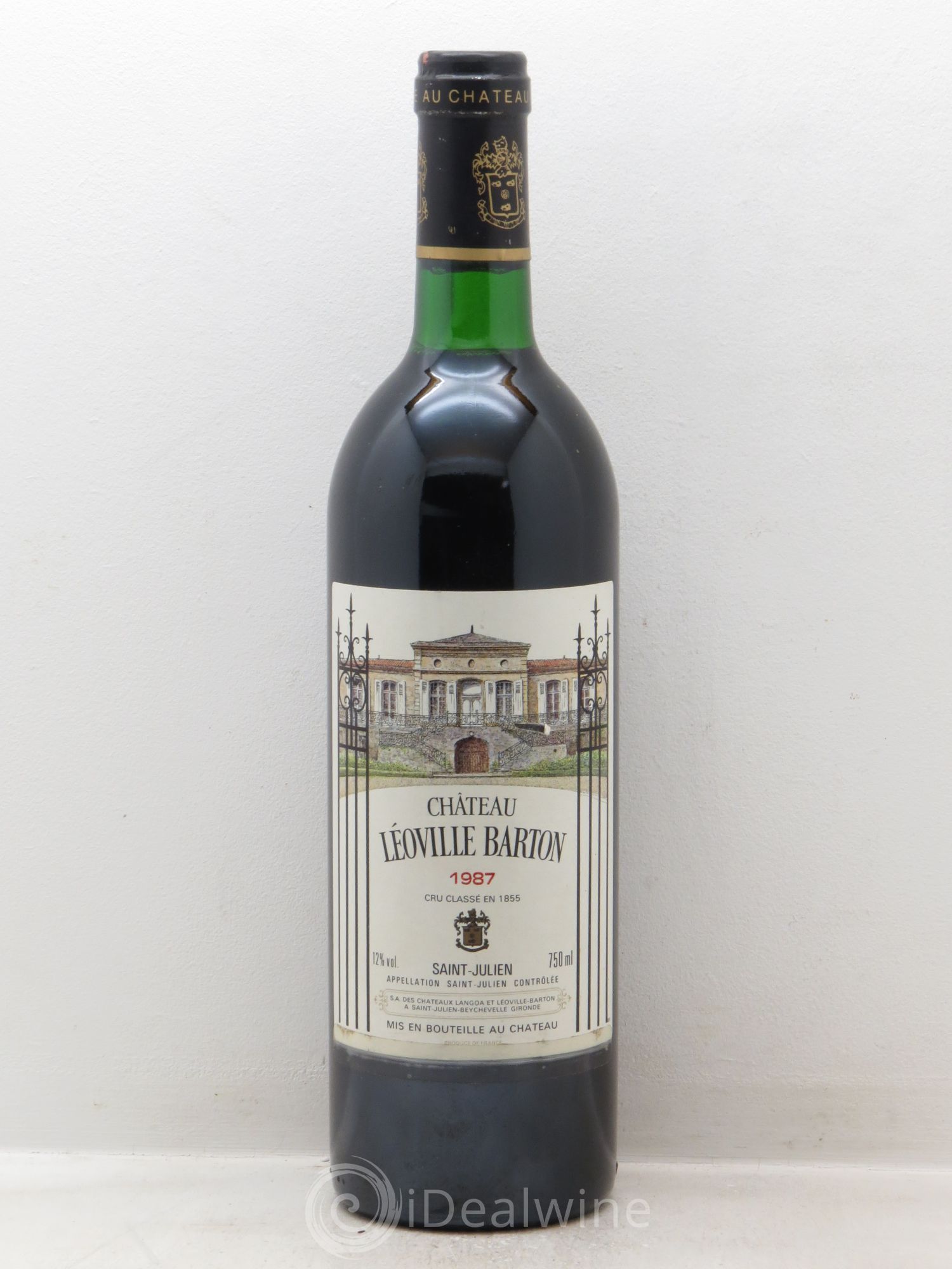 Château Léoville Barton 2ème Grand Cru Classé 1987 - Lot de 1 bouteille - 0