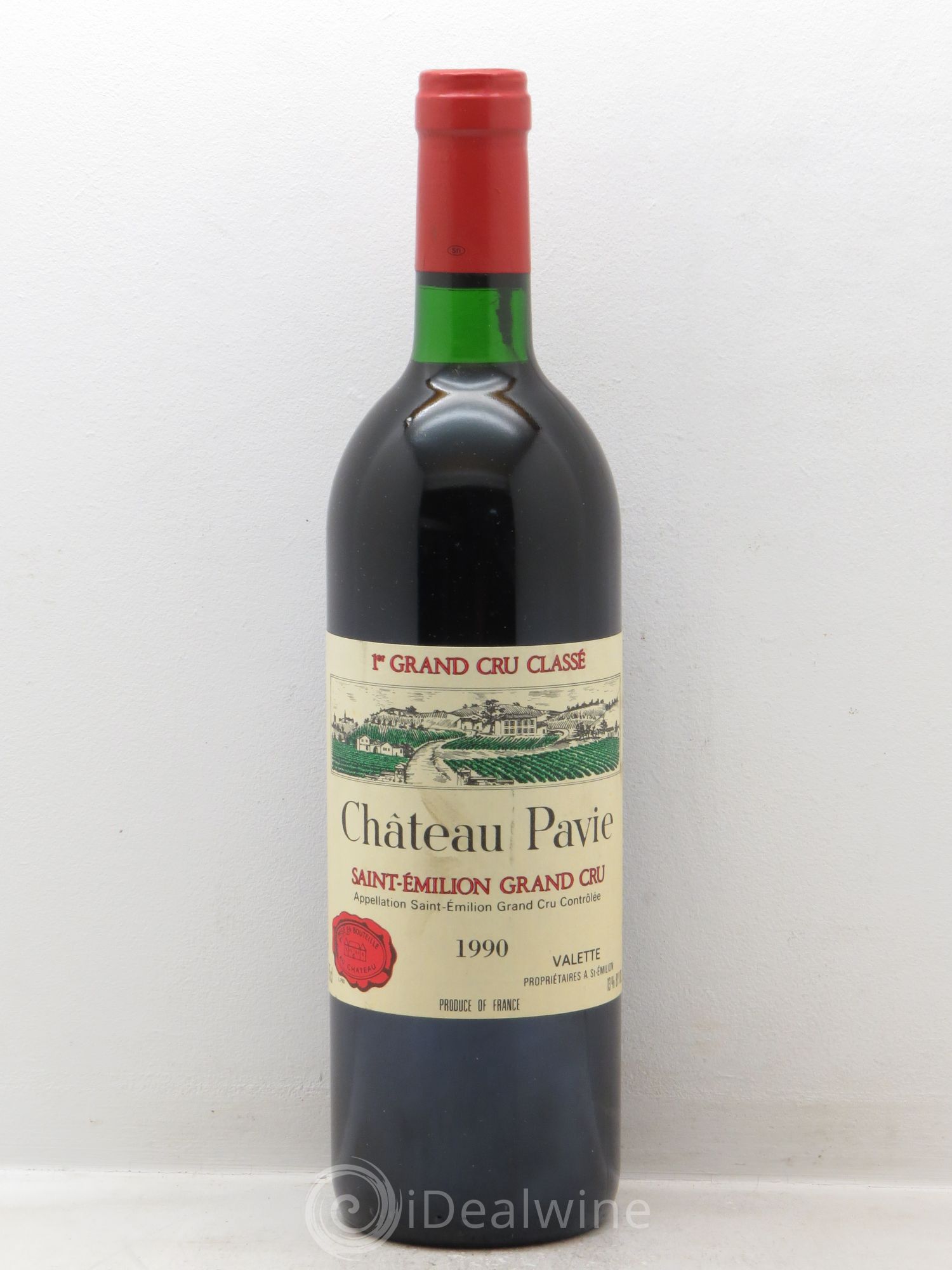 Château Pavie 1er Grand Cru Classé A 1990 - Lot de 6 bouteilles - 0